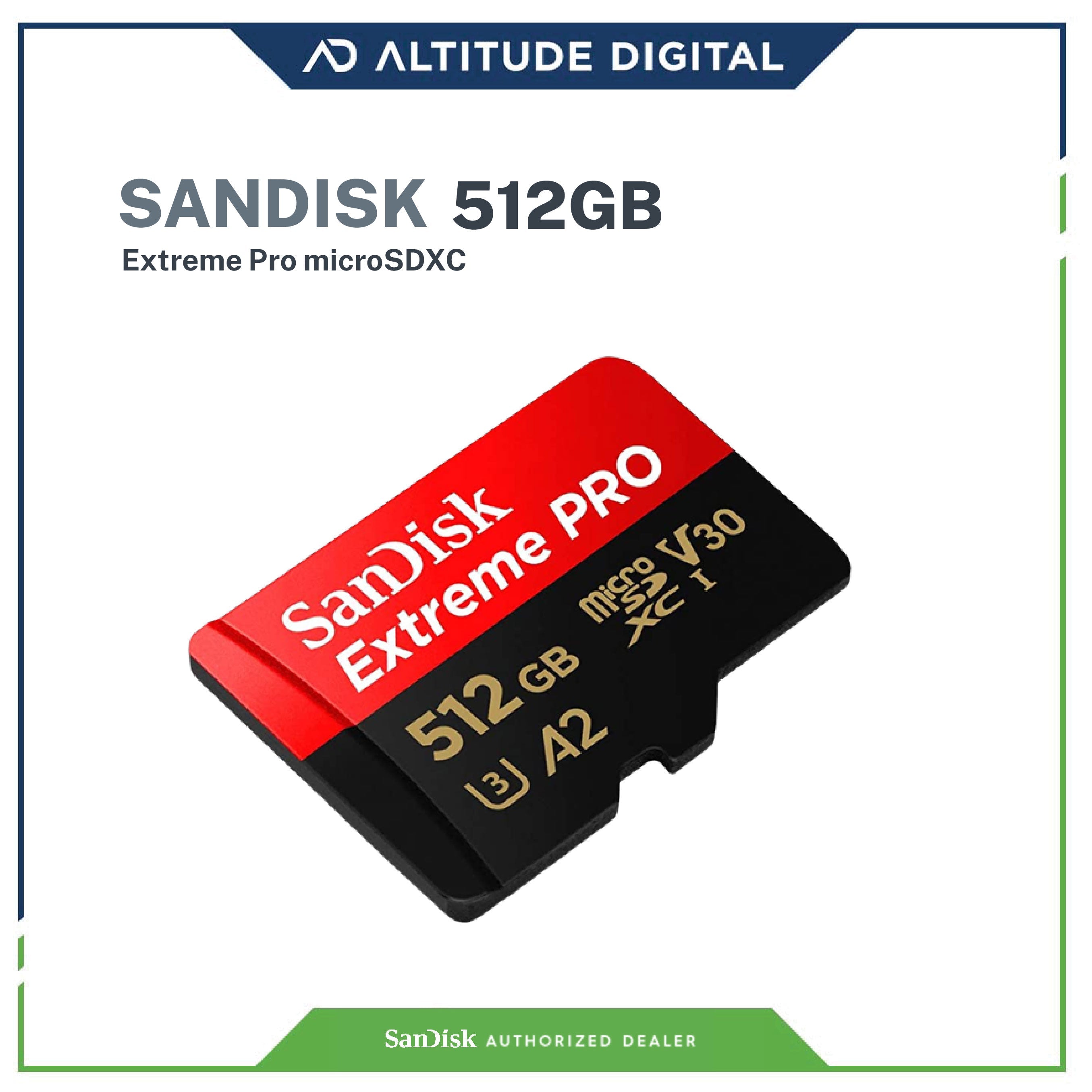 SanDisk 512GB Extreme Pro microSDXC