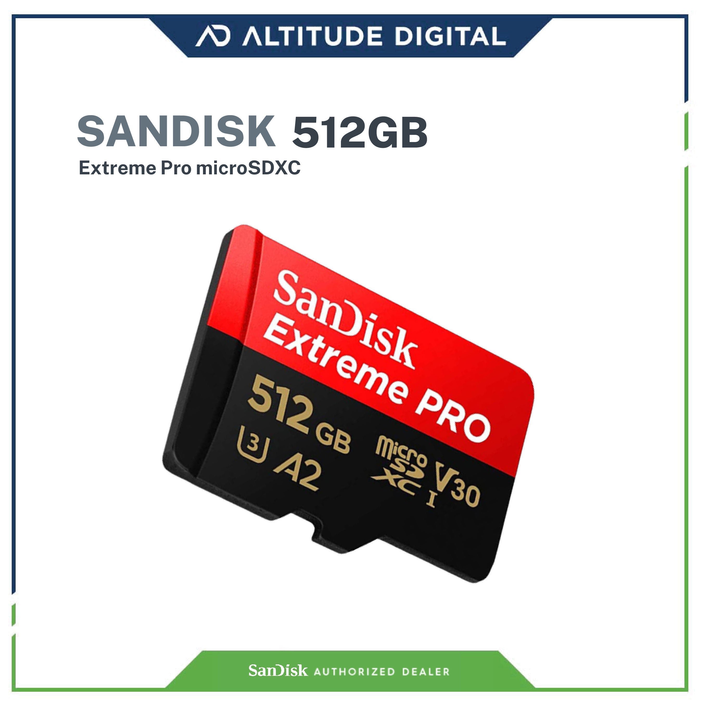 SanDisk 512GB Extreme Pro microSDXC
