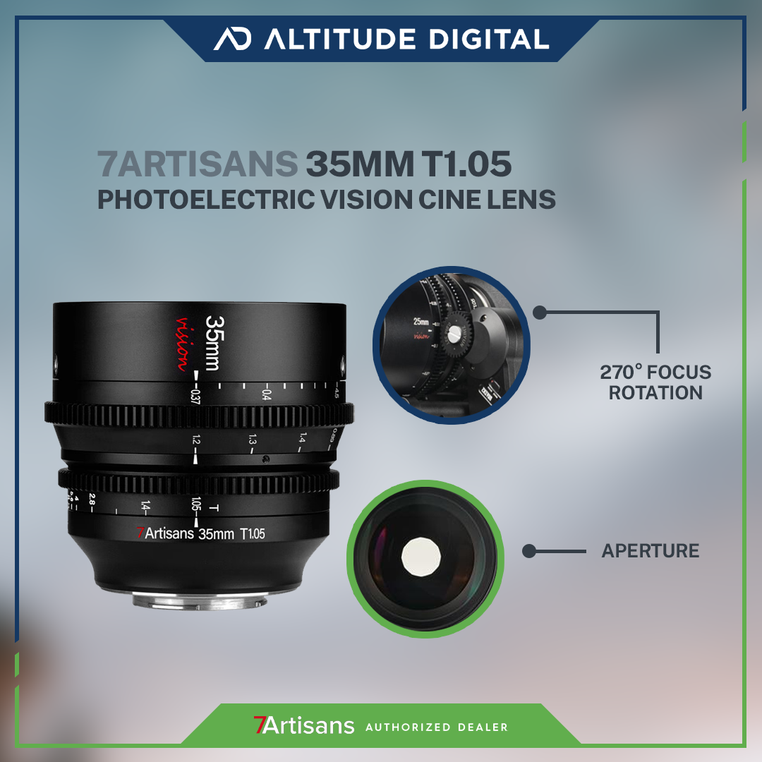7artisans Photoelectric 35mm T1.05 Vision Cine Lens