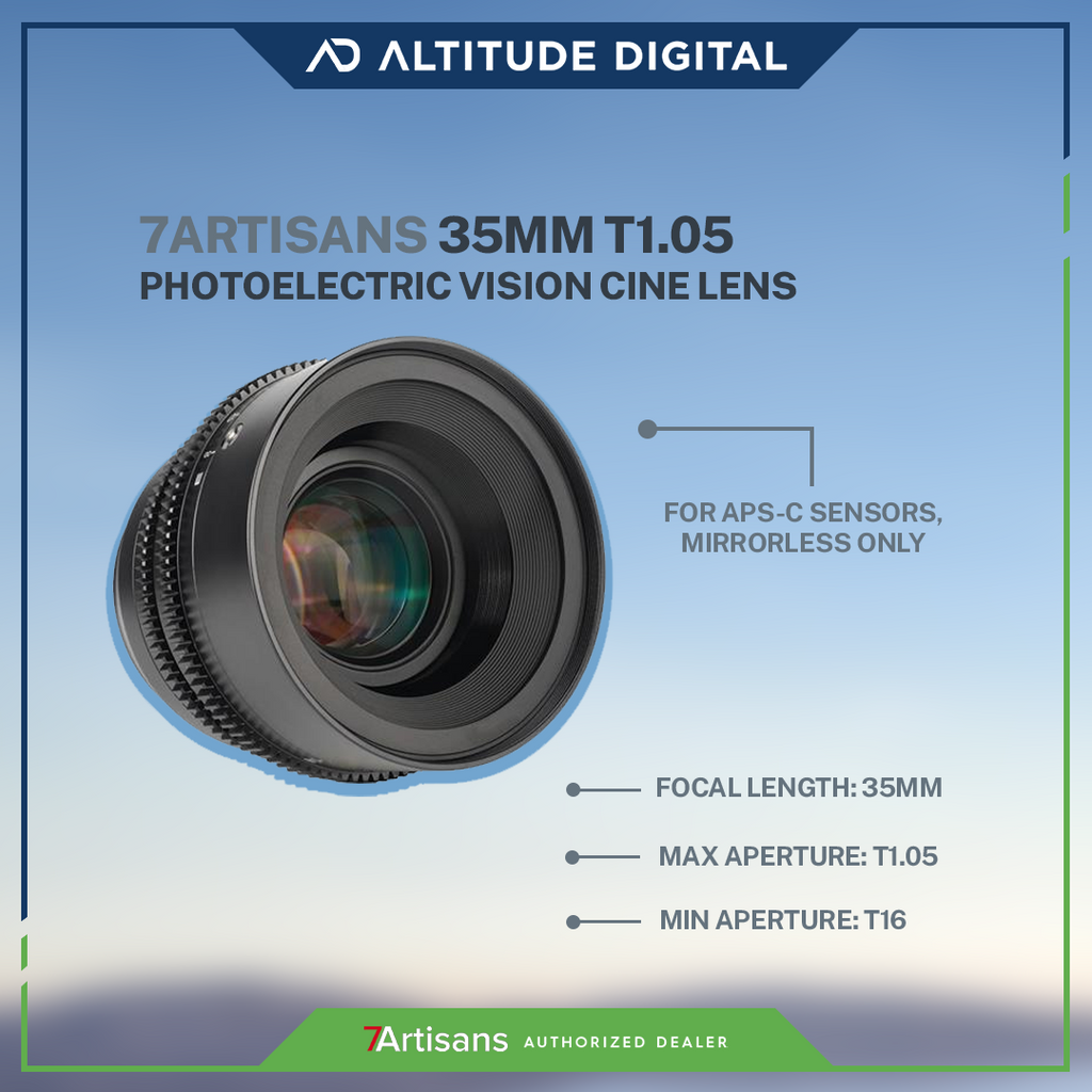 7artisans Photoelectric 35mm T1.05 Vision Cine Lens