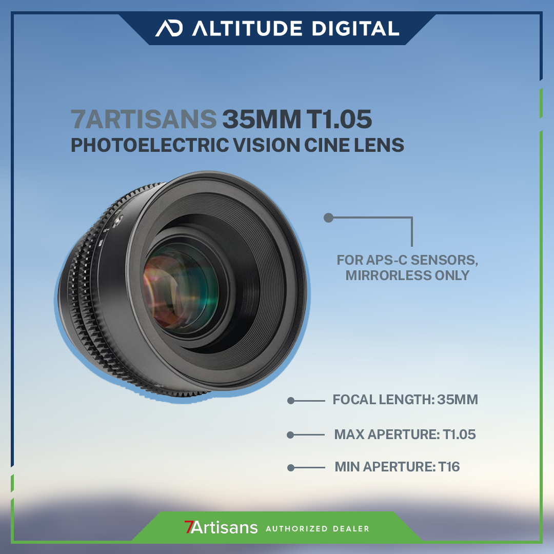 7artisans Photoelectric 35mm T1.05 Vision Cine Lens