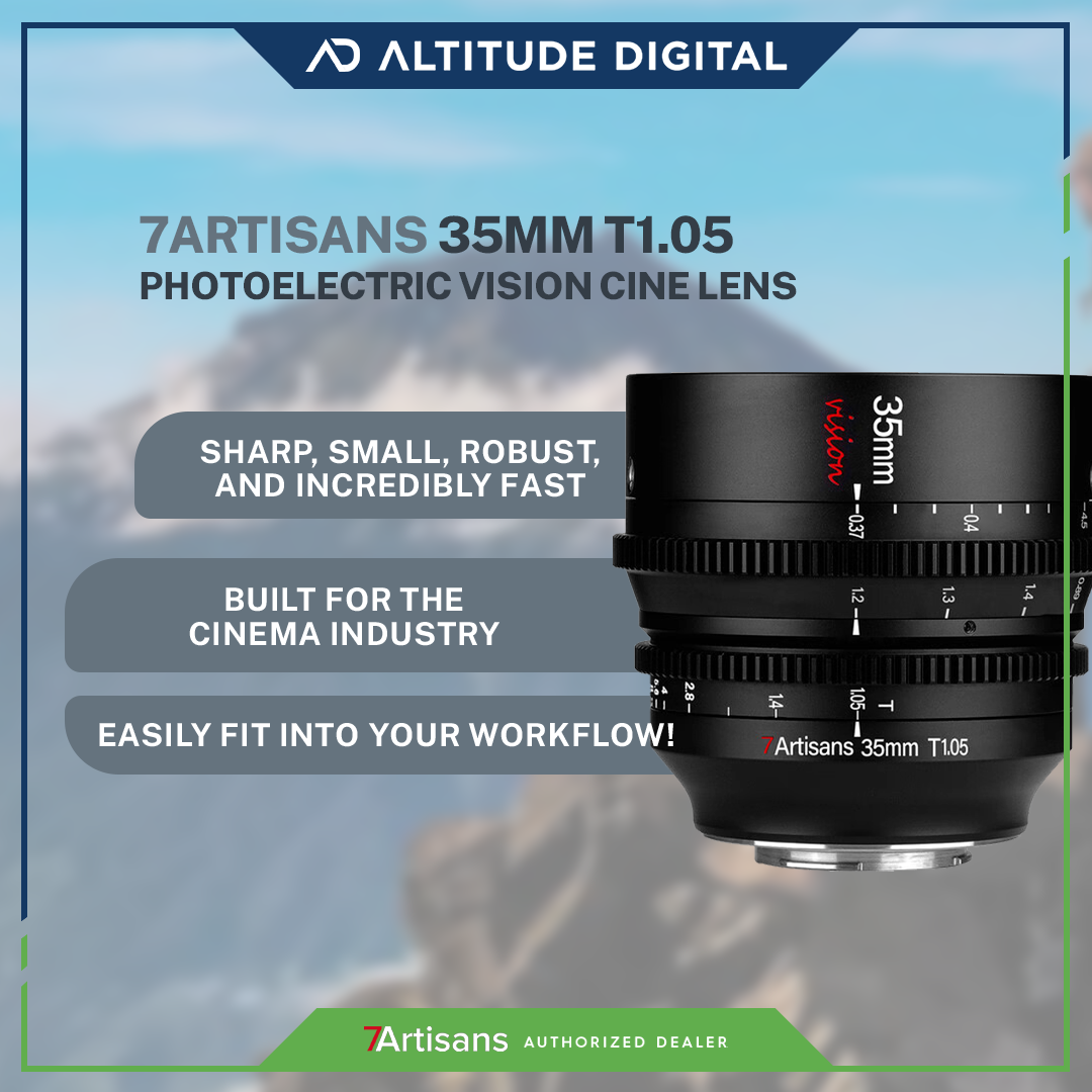 7artisans Photoelectric 35mm T1.05 Vision Cine Lens