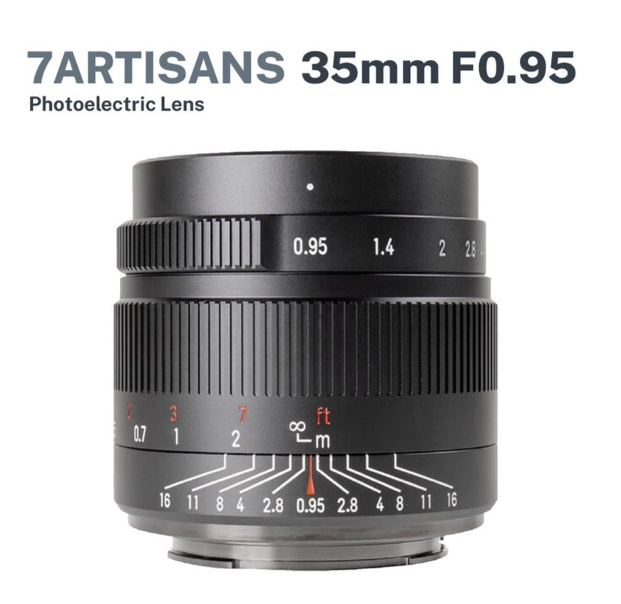 7Artisans 35mm F0.95 APS-C Mirrorless Lens