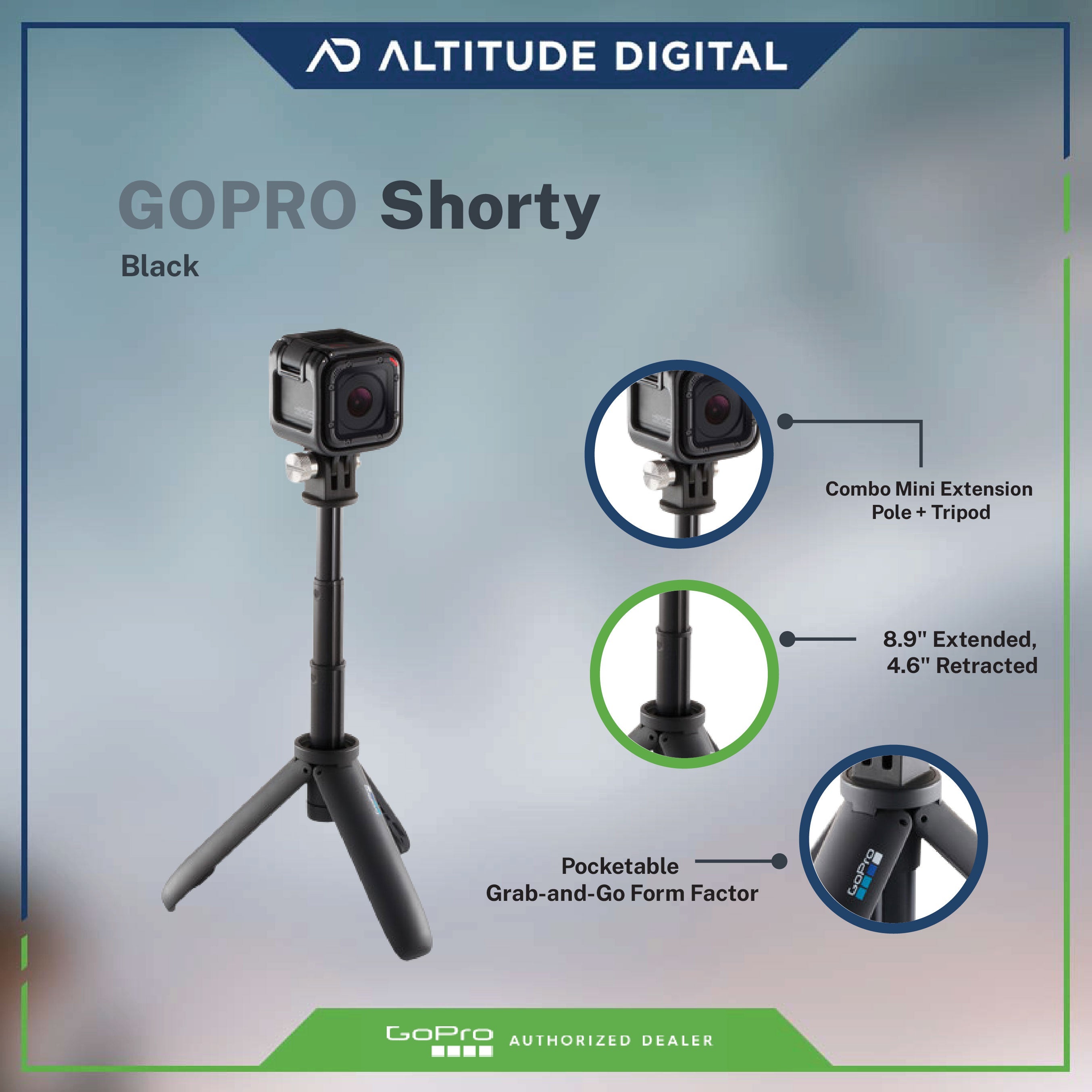 GoPro Shorty for GoPro Hero Series