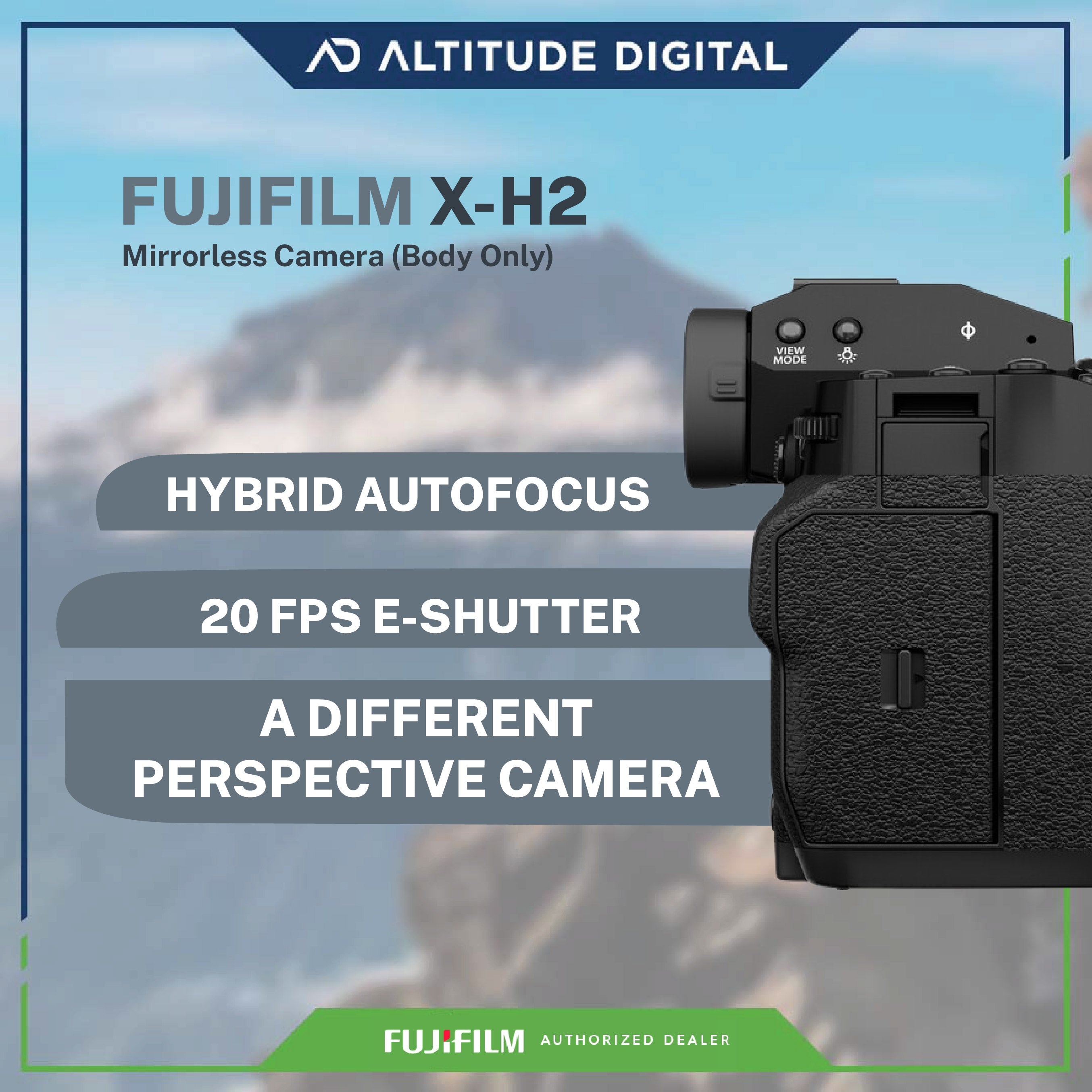 FUJIFILM X-H2 Mirrorless Camera