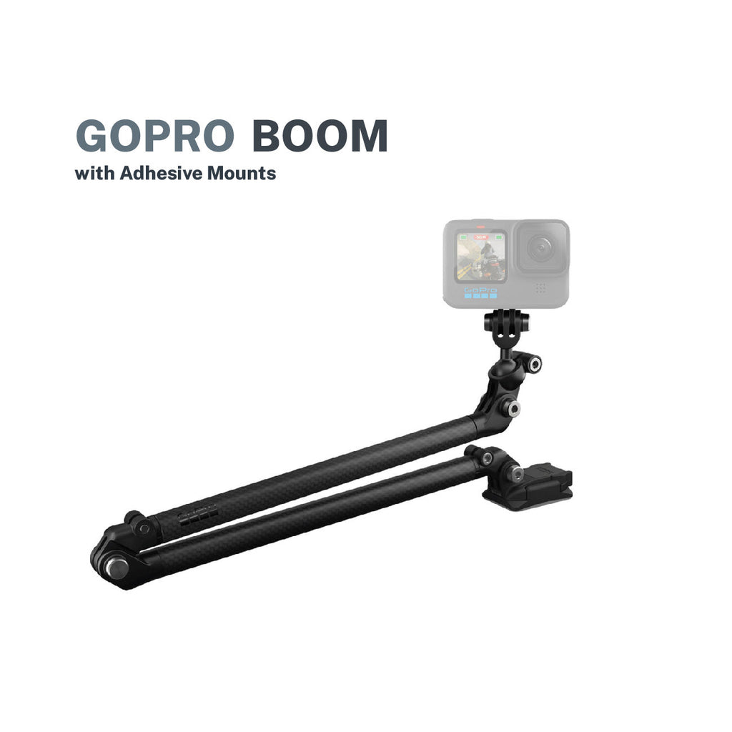 GoPro Boom + Adhesive Mount (Multi-Use Camera Extension Arm Kit)