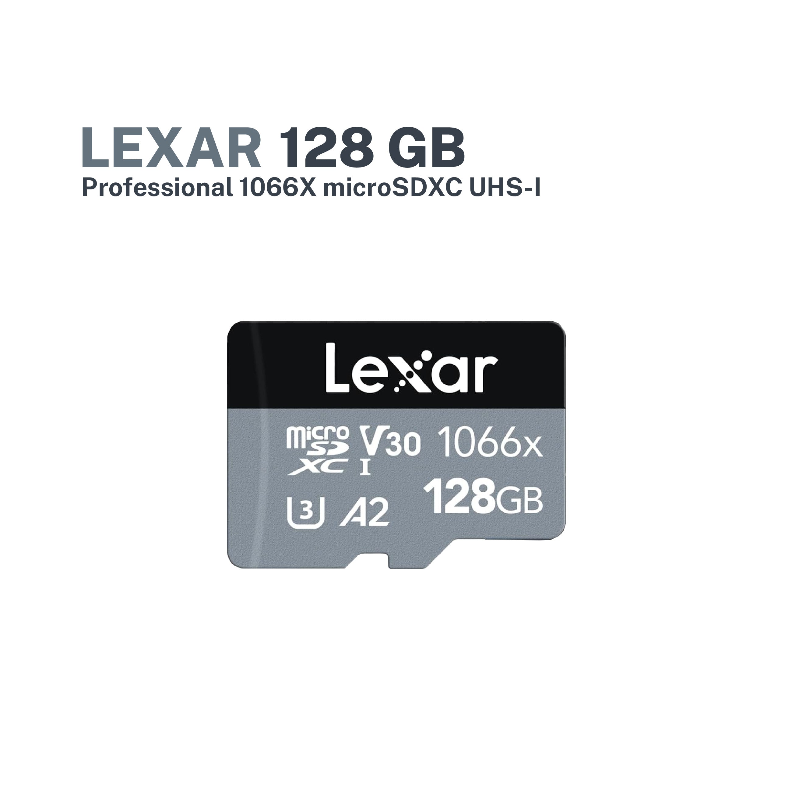 Lexar Professional 128GB 1066X microSDXC UHS-I