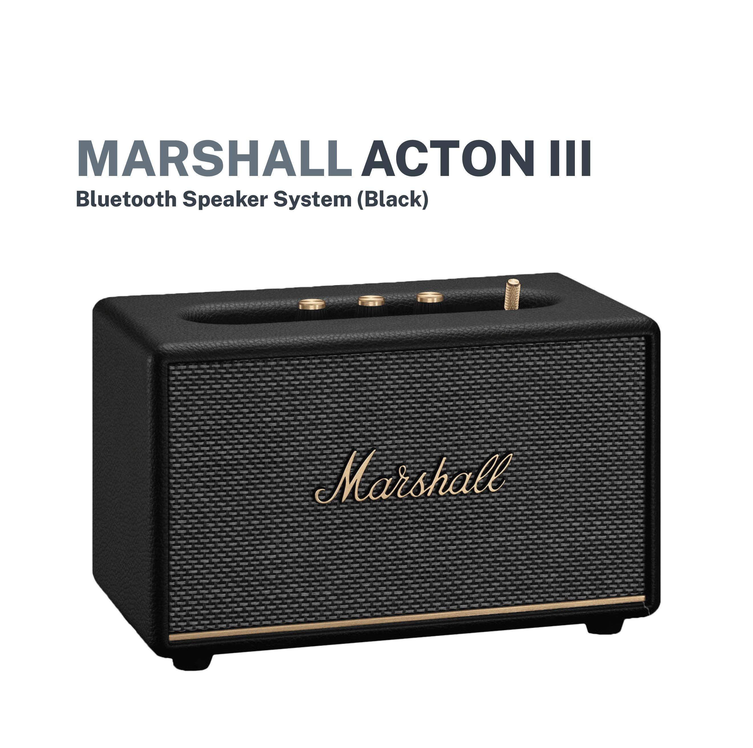 Marshall Acton III Portable Bluetooth Speaker System
