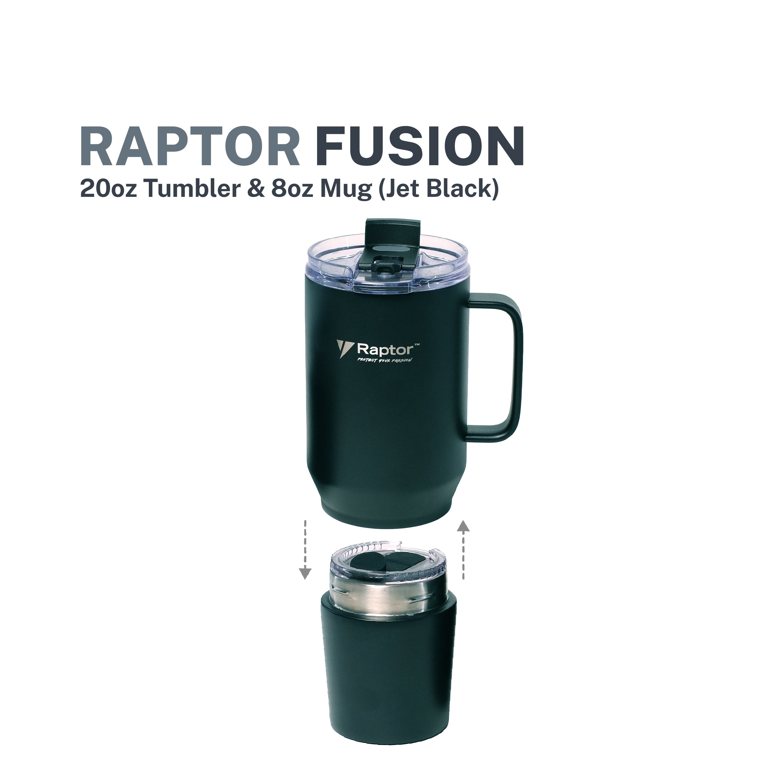 Raptor | 2-in-1 Insulated Tumbler 28oz - Fusion