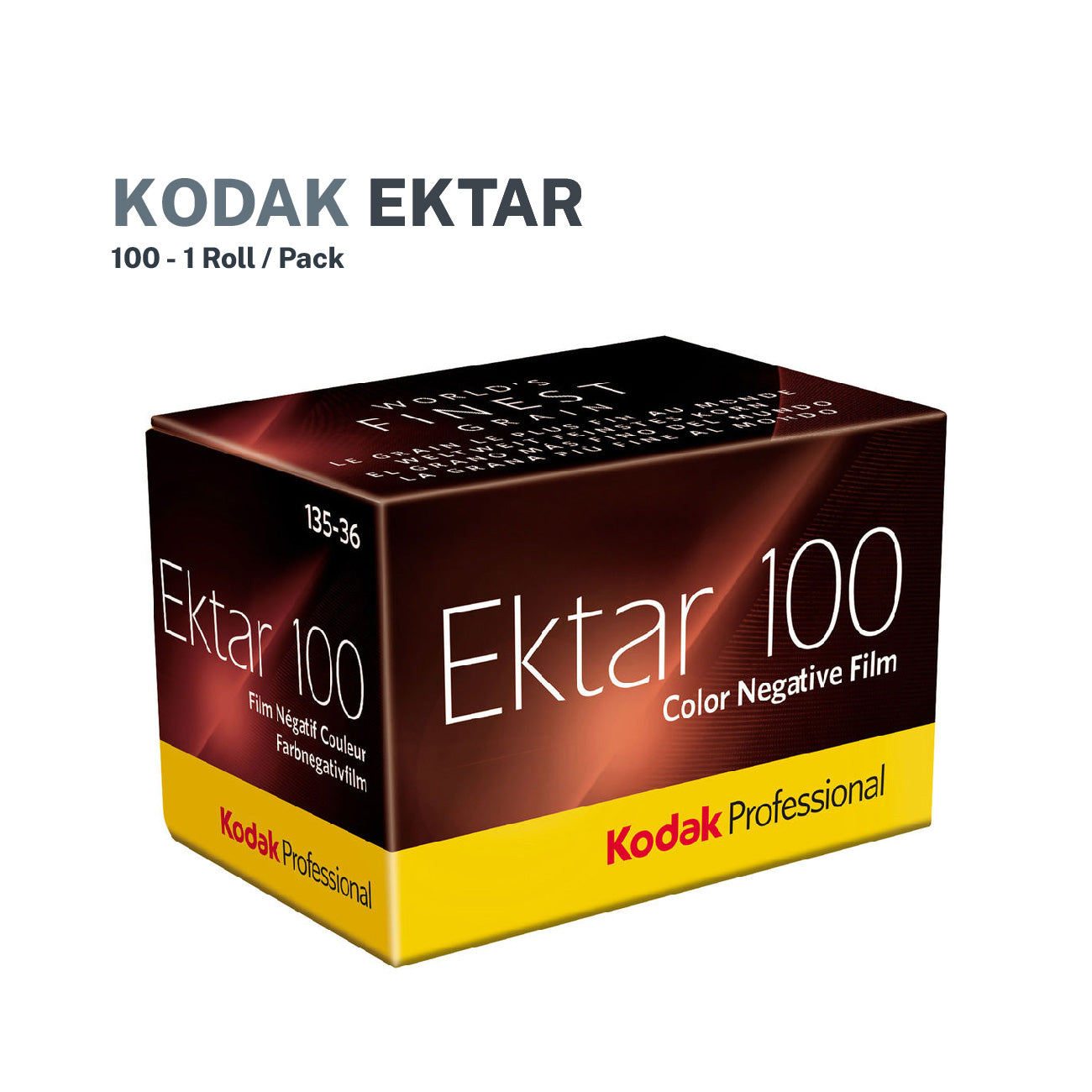Kodak Ektar 100 Color Negative Film 1 Roll