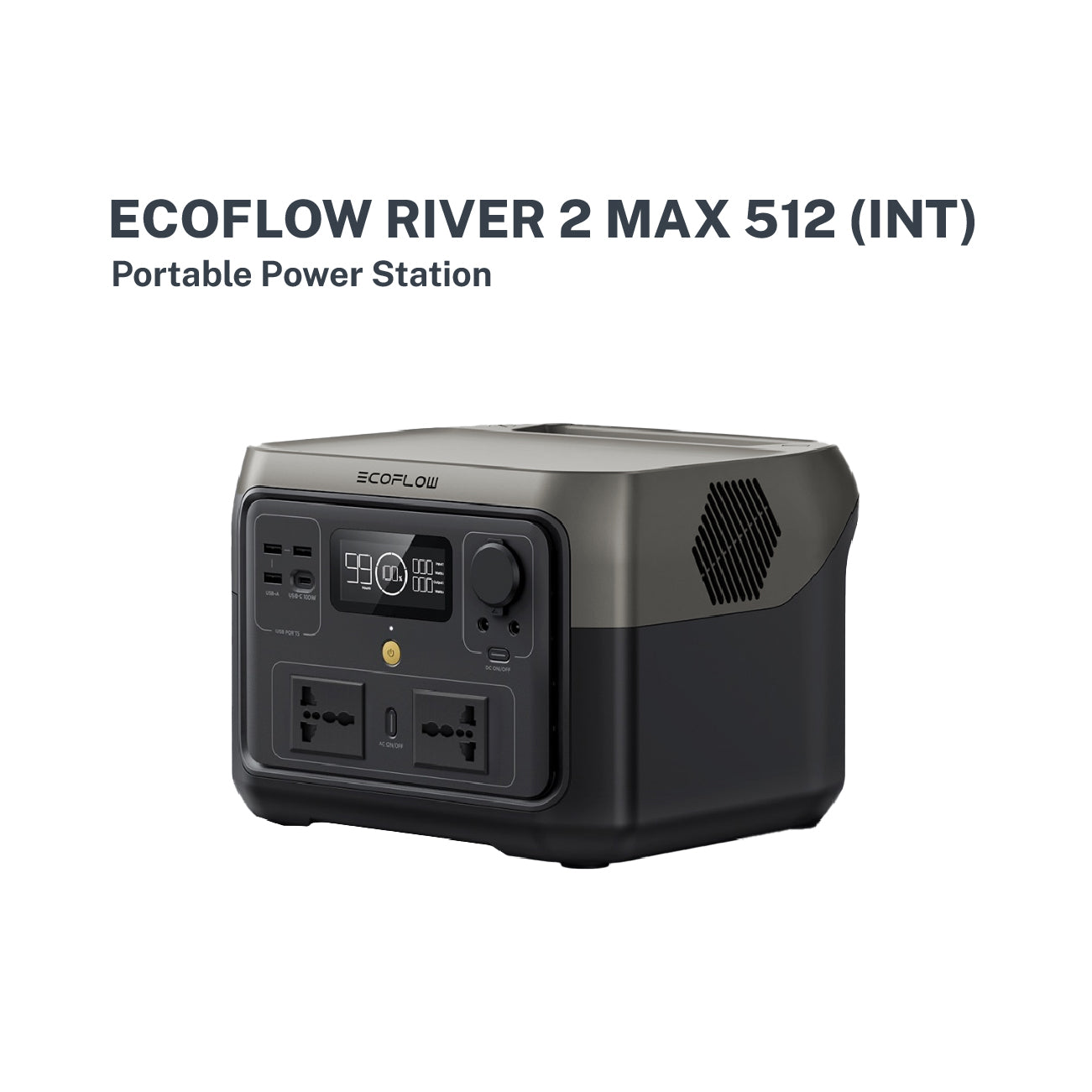 EcoFlow RIVER 2 Max 512 Portable Power Station