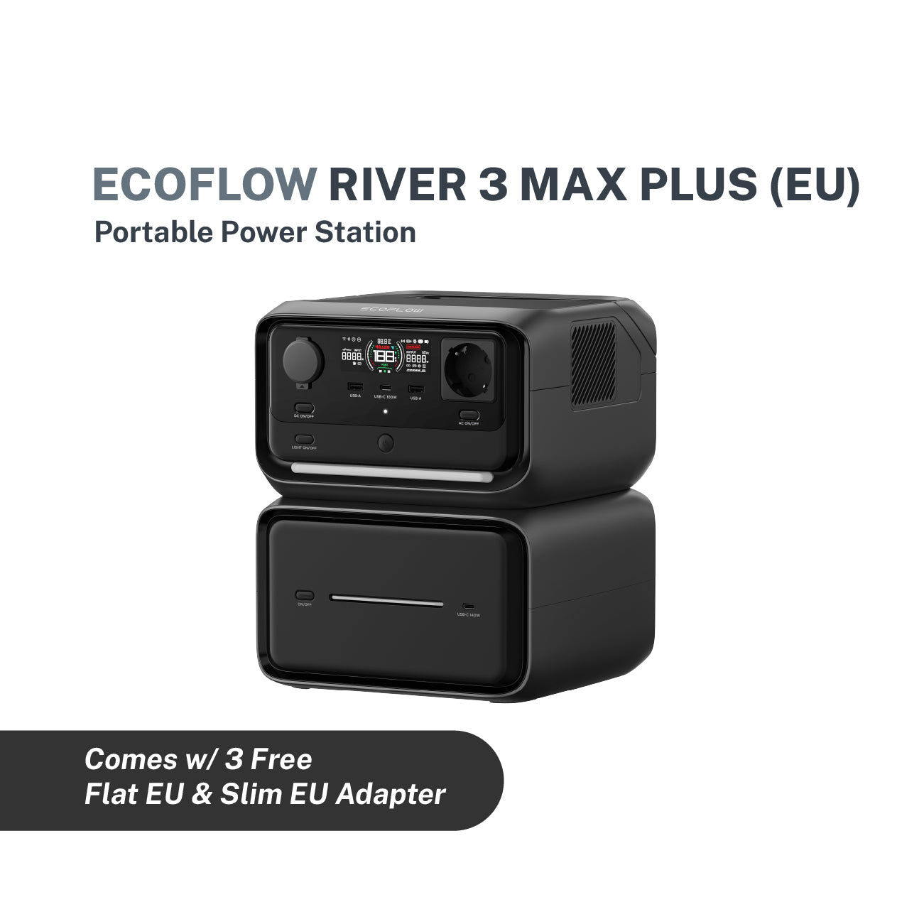 Ecoflow River 3 Max Plus Portable Power Station