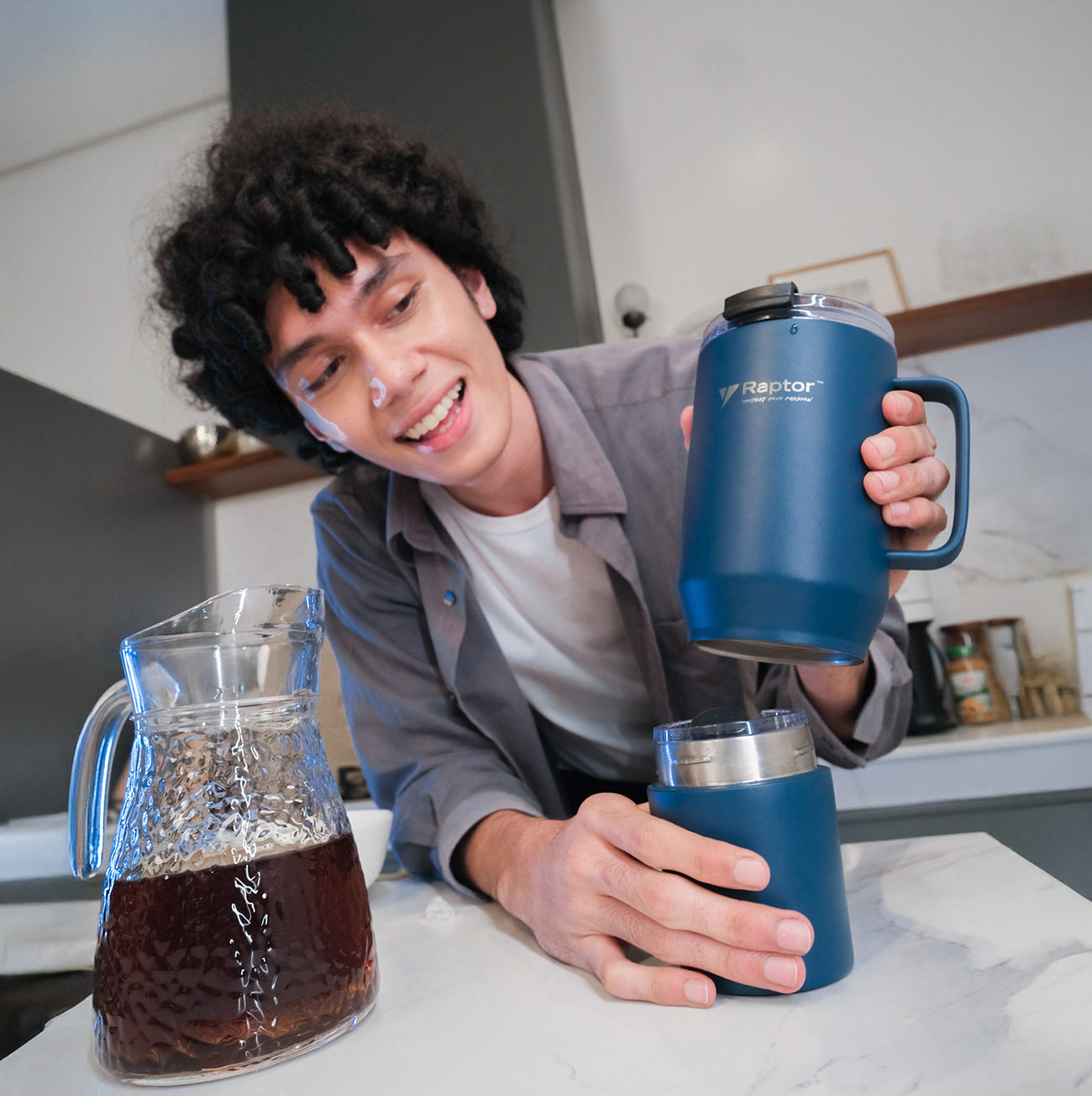 Raptor | 2-in-1 Insulated Tumbler 28oz - Fusion