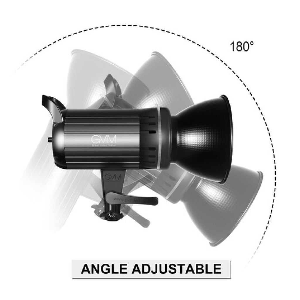 GVM-G100W 90W High Power LED Spotlight Bi-Color Studio Light