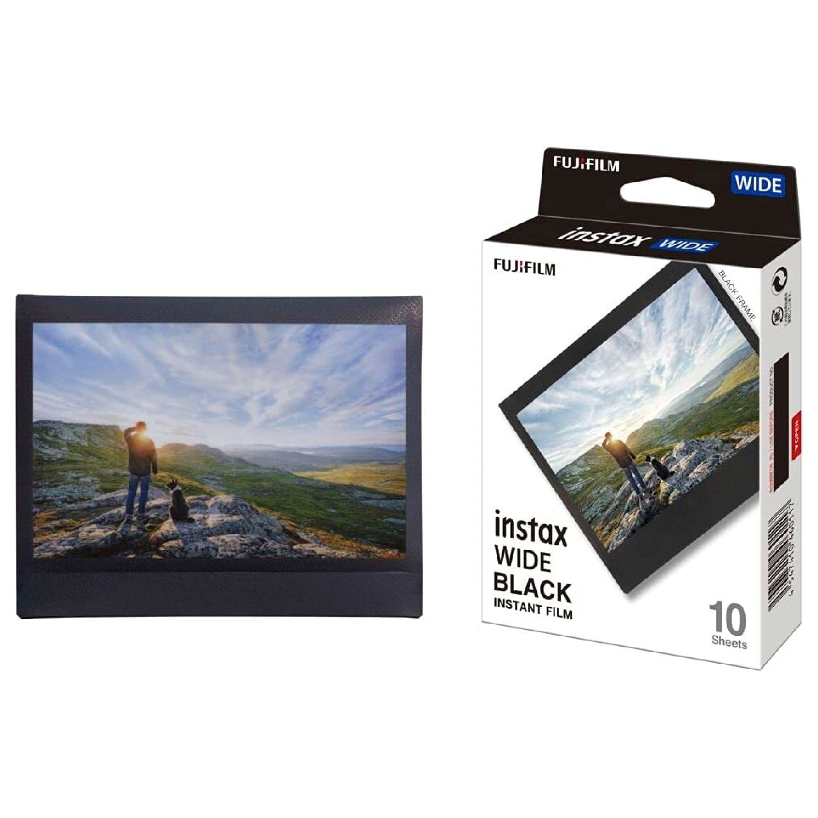 Instax Wide Instant Film (Black)
