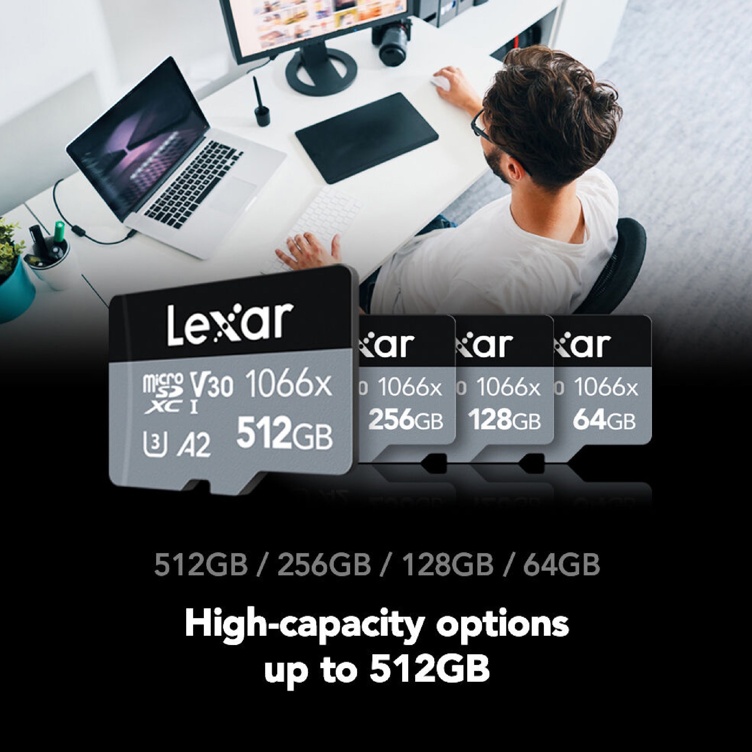 Lexar Professional 128GB 1066X microSDXC UHS-I