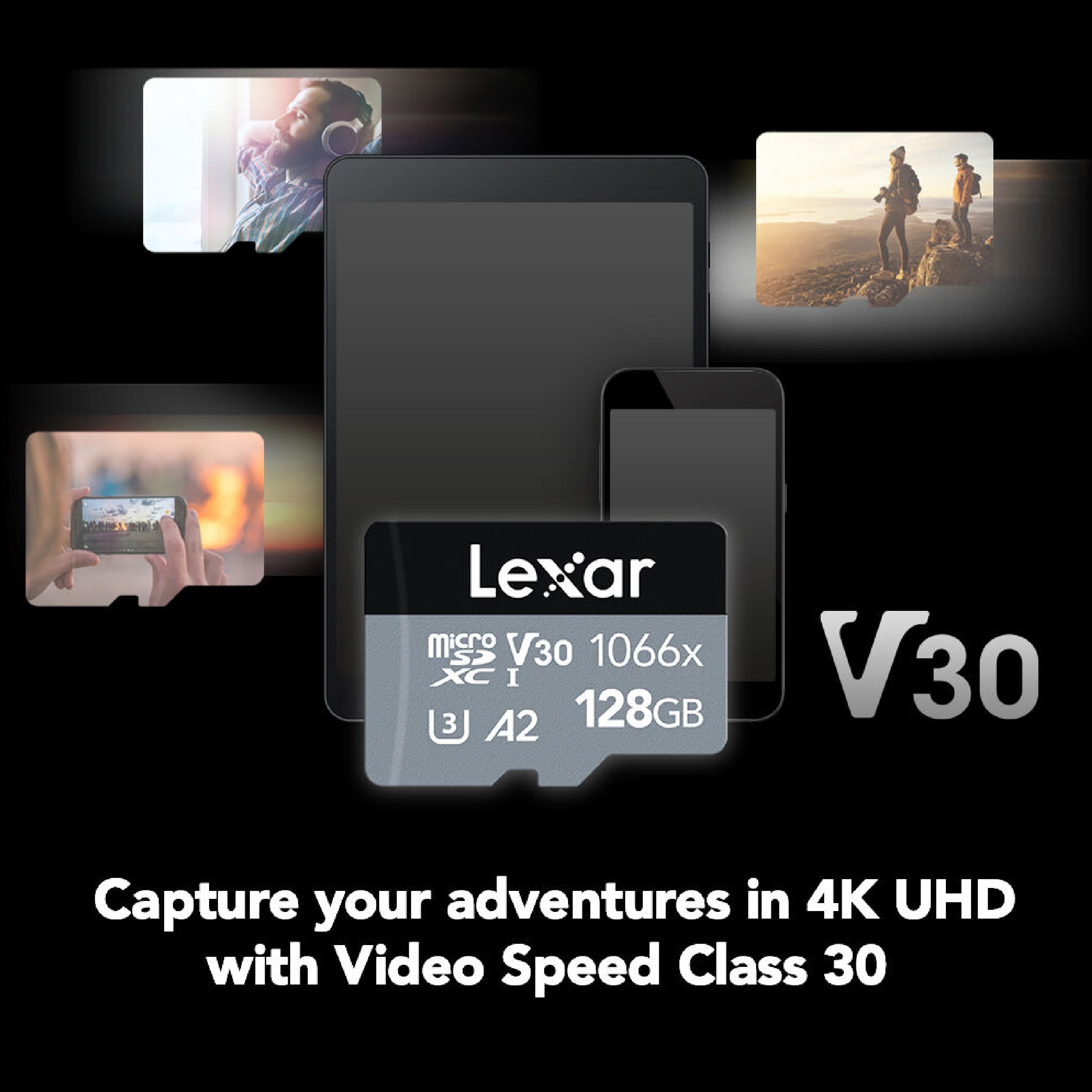 Lexar Professional 128GB 1066X microSDXC UHS-I