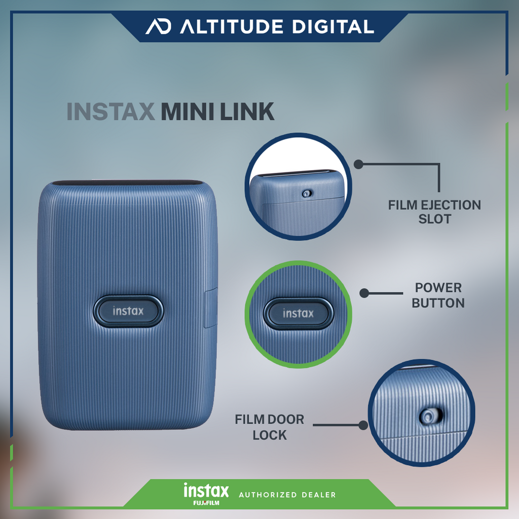 Instax Mini Link Instant Cameras with FREE film (single pack)