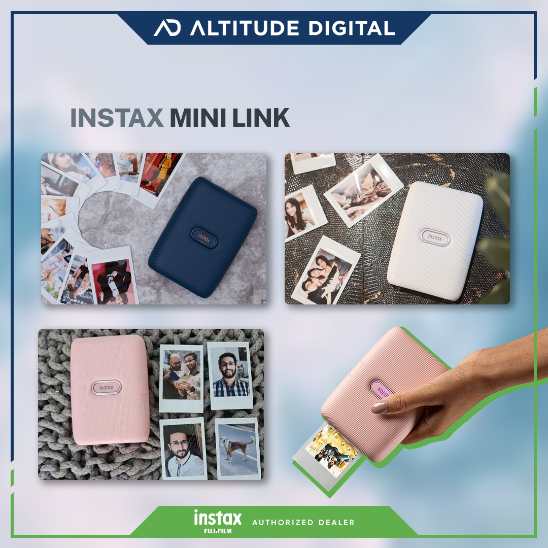 Instax Mini Link Instant Cameras with FREE film (single pack)