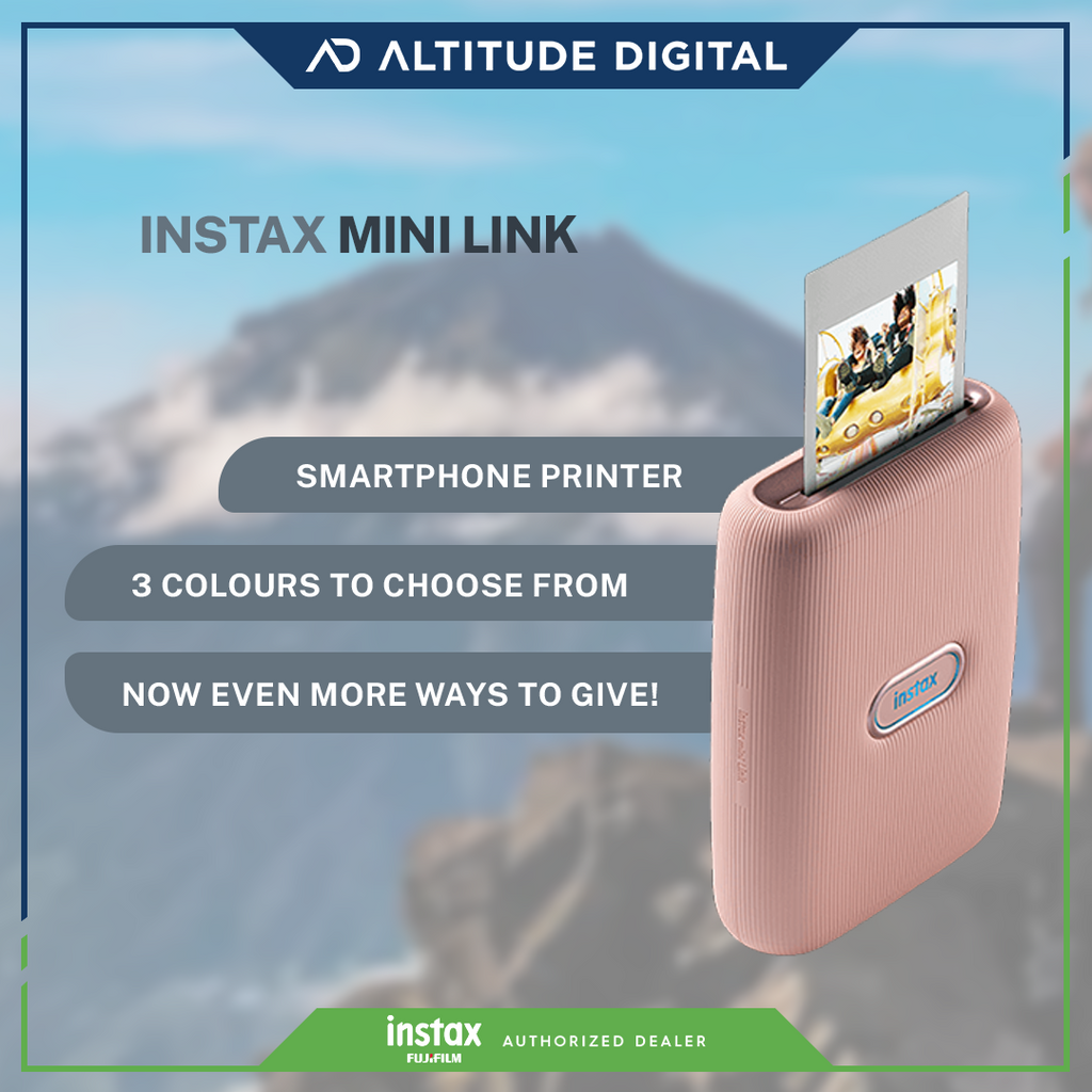 Instax Mini Link Instant Cameras with FREE film (single pack)