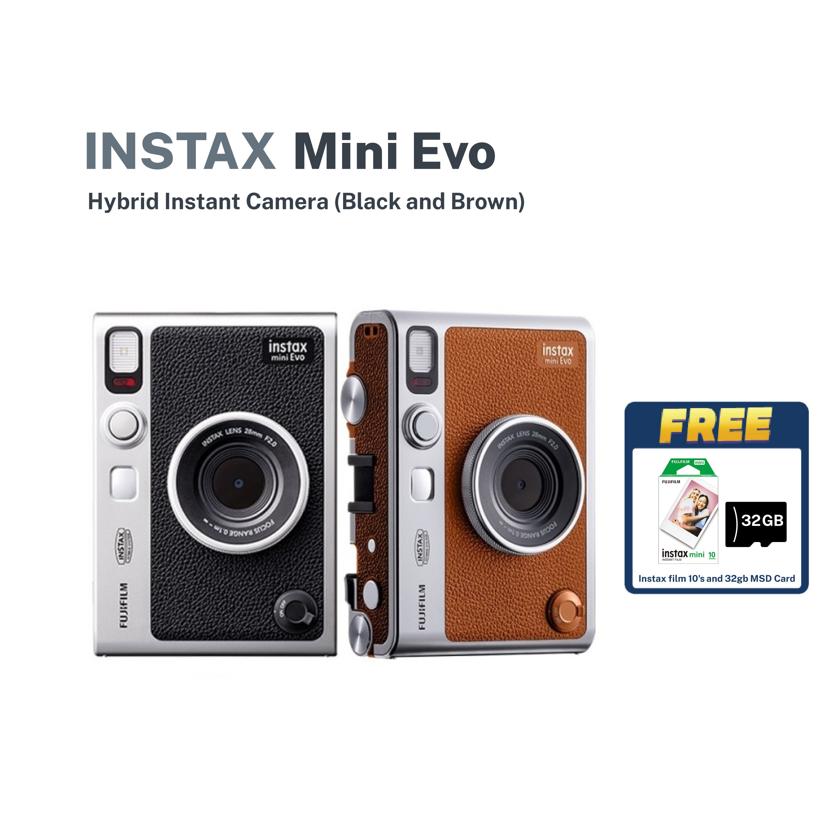 Instax Mini Evo Instant Film Camera