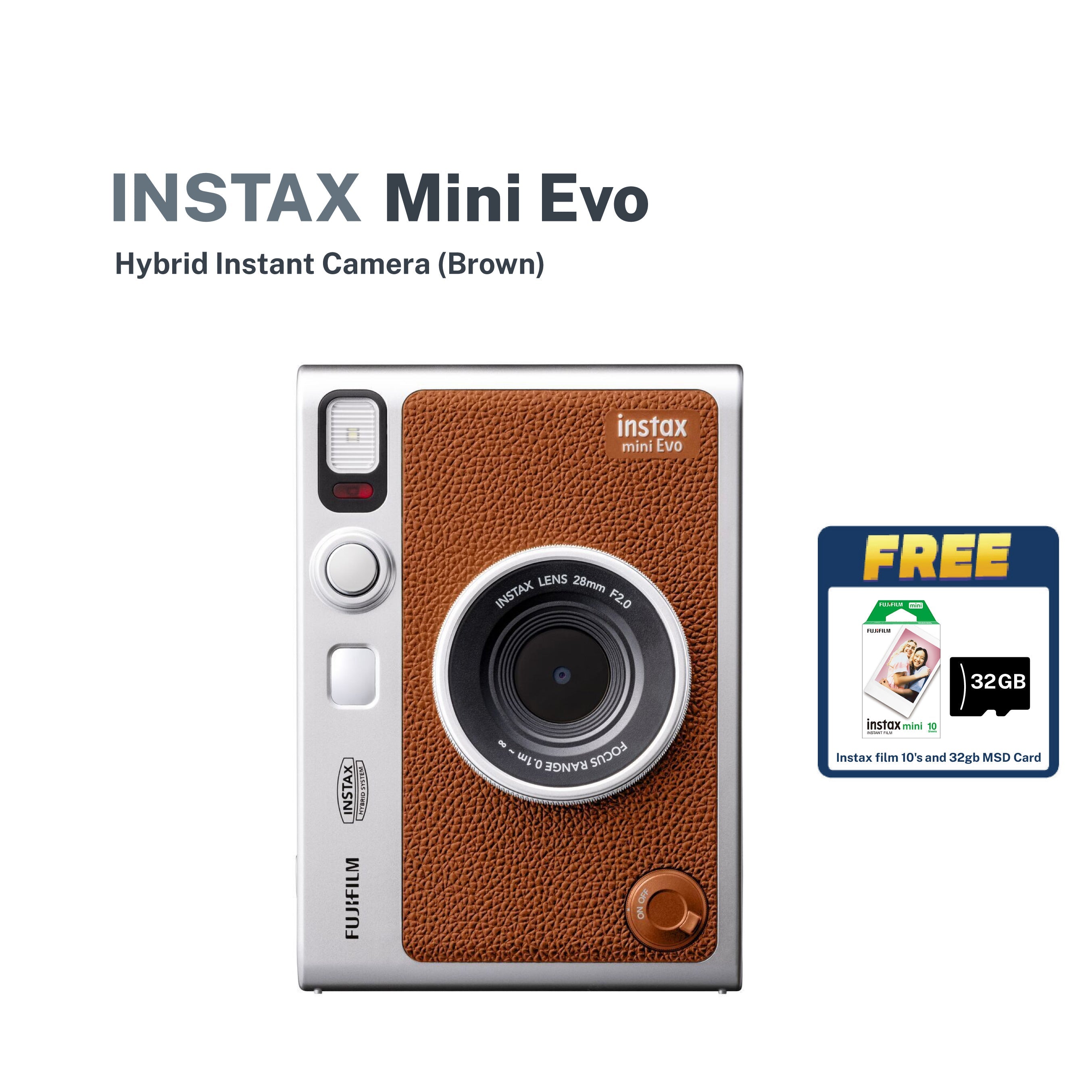 Instax Mini Evo Instant Film Camera