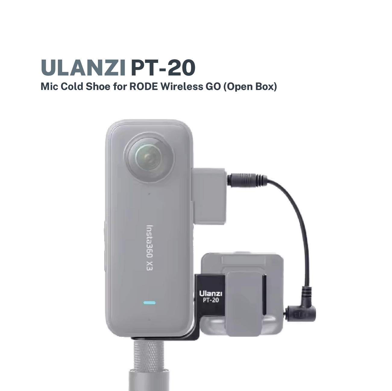 Ulanzi PT-20 Mic Cold Shoe for RODE Wireless GO (Open Box)