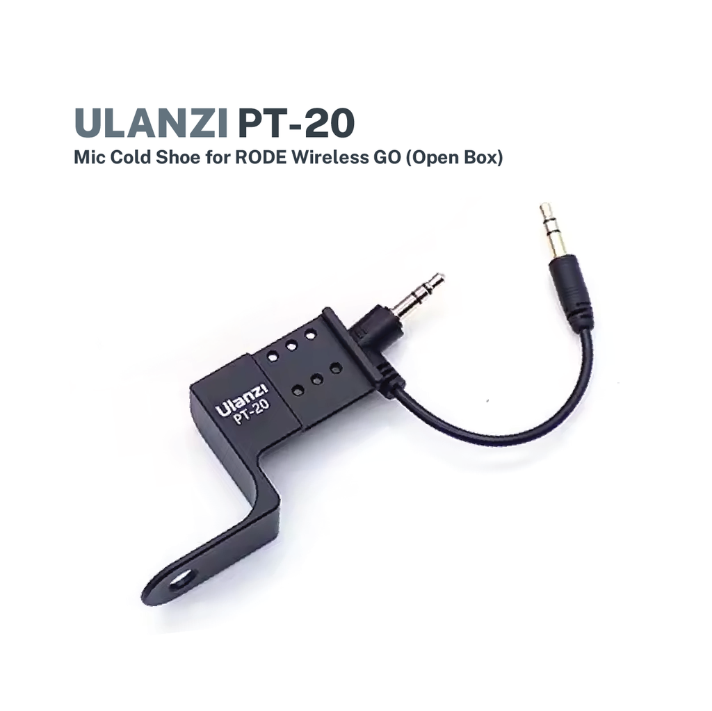 Ulanzi PT-20 Mic Cold Shoe for RODE Wireless GO (Open Box)