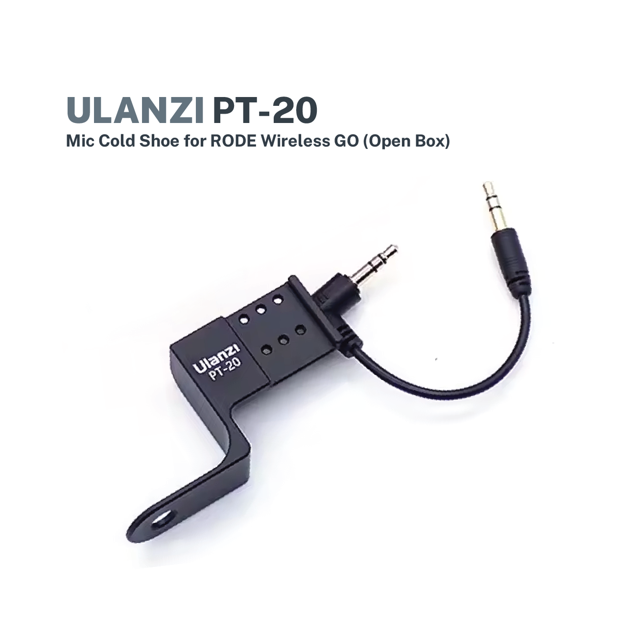 Ulanzi PT-20 Mic Cold Shoe for RODE Wireless GO (Open Box)