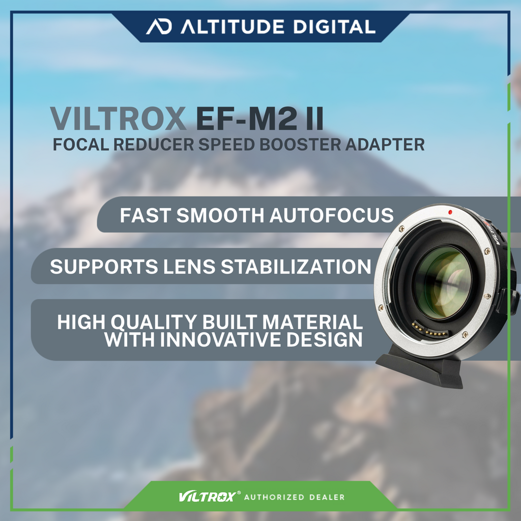 VILTROX EF-M2 II Focal Reducer Speed Booster Adapter