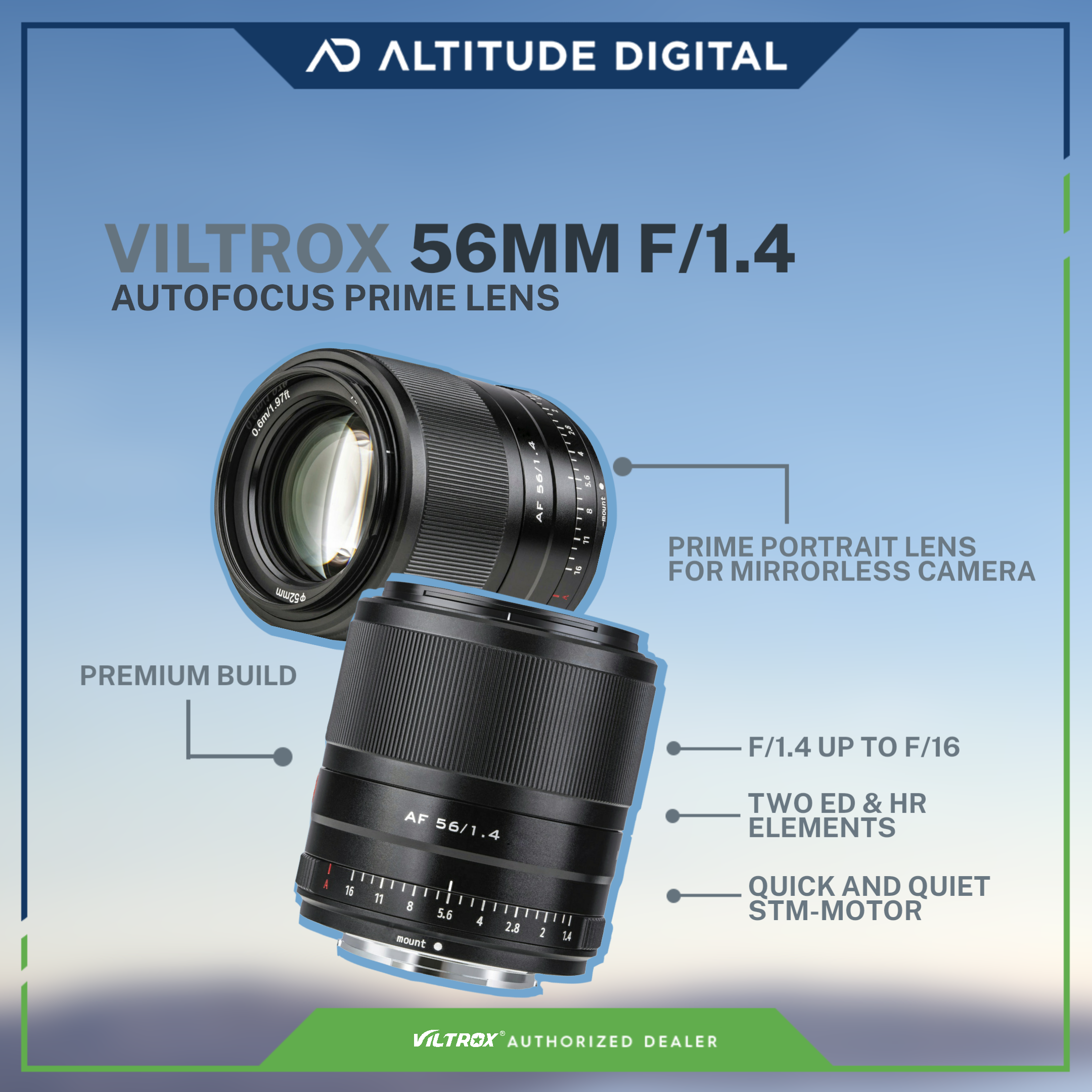 Viltrox AF 56mm f/1.4 Lens