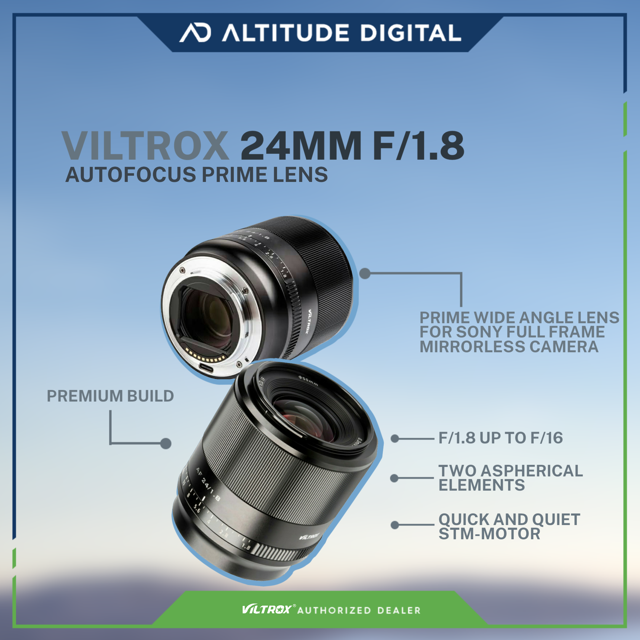 Viltrox AF 24mm f/1.8 Lens