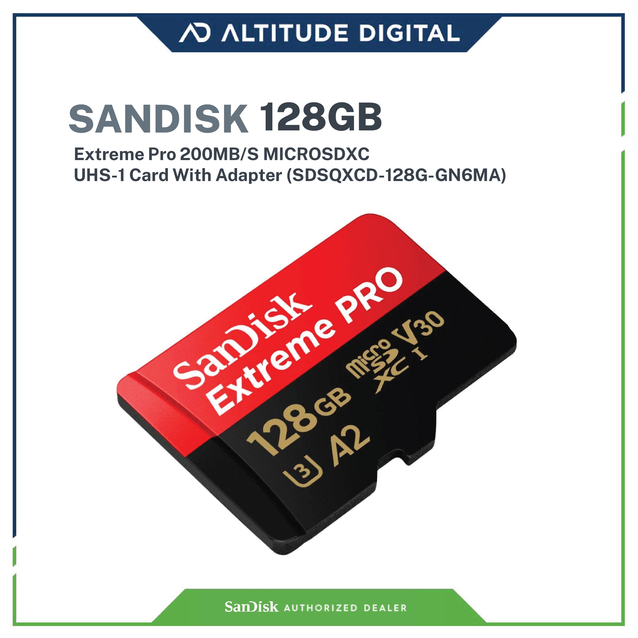 SanDisk 128GB Extreme Pro  microSDXC