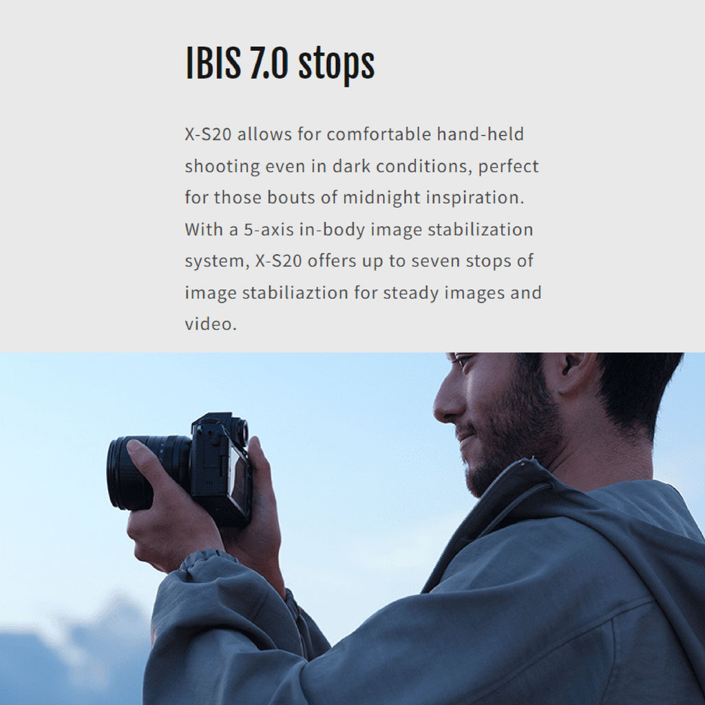 Fujifilm X-S20 Mirrorless Camera Body Only