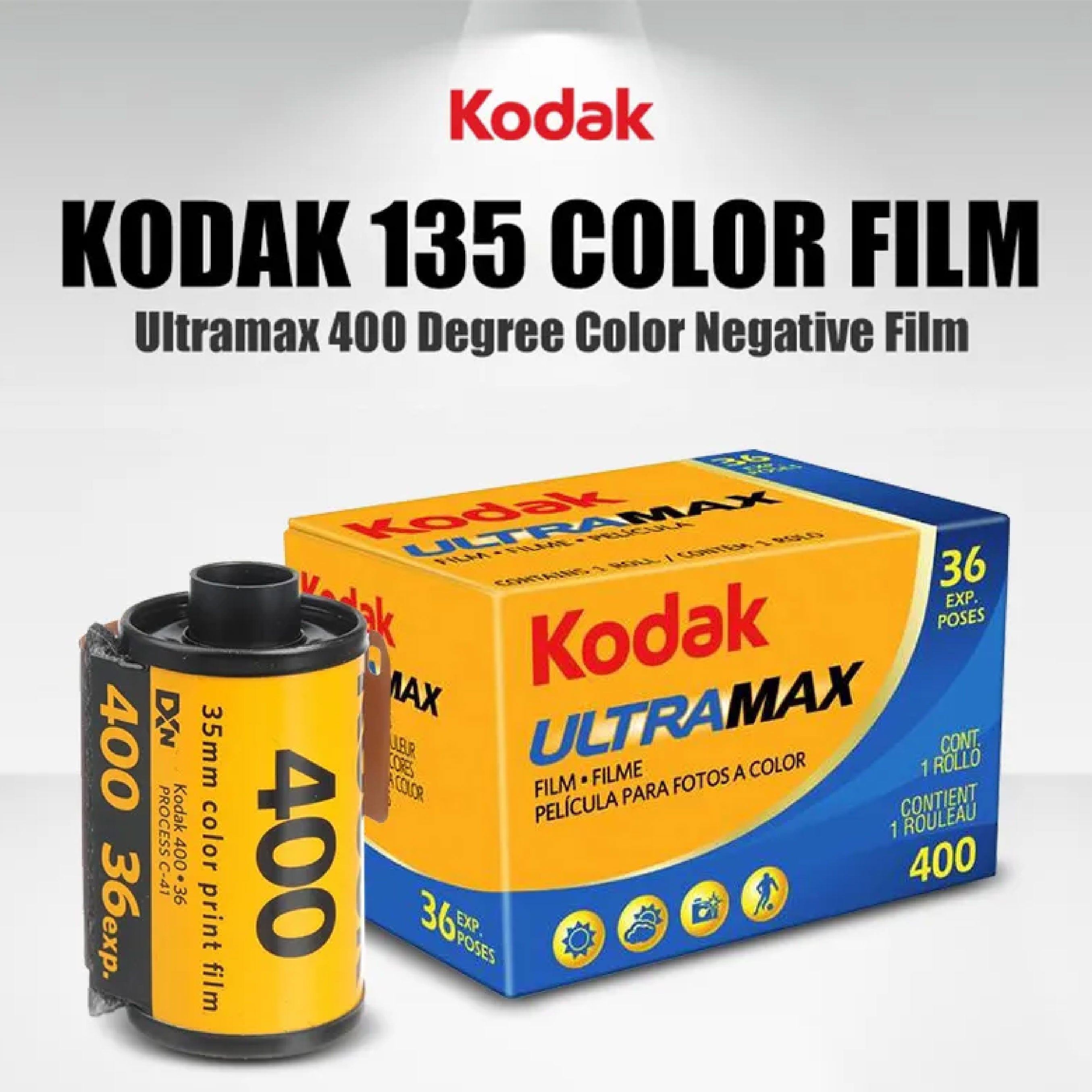 Kodak Film Ultramax 400 Color Negative Film