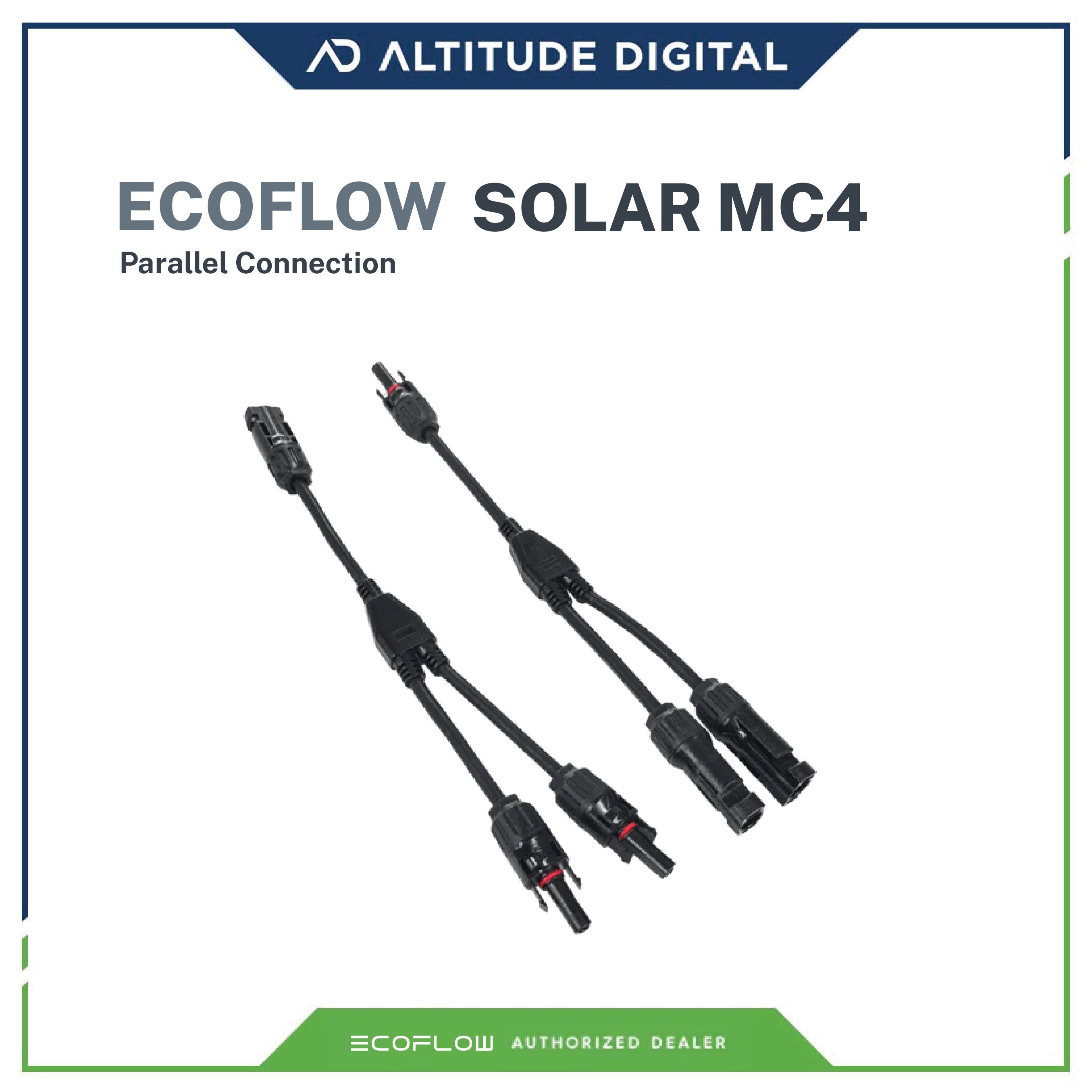 EcoFlow Solar MC4 Parallel Connection