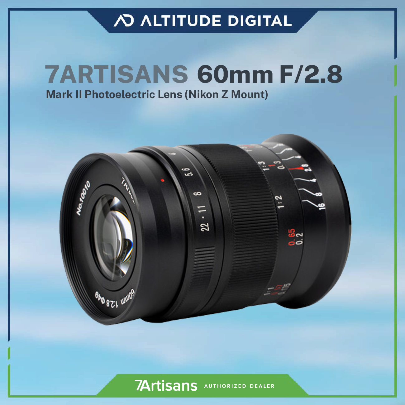 7Artisans 60mm f2.8 Photoelectric Macro Lens Mark II