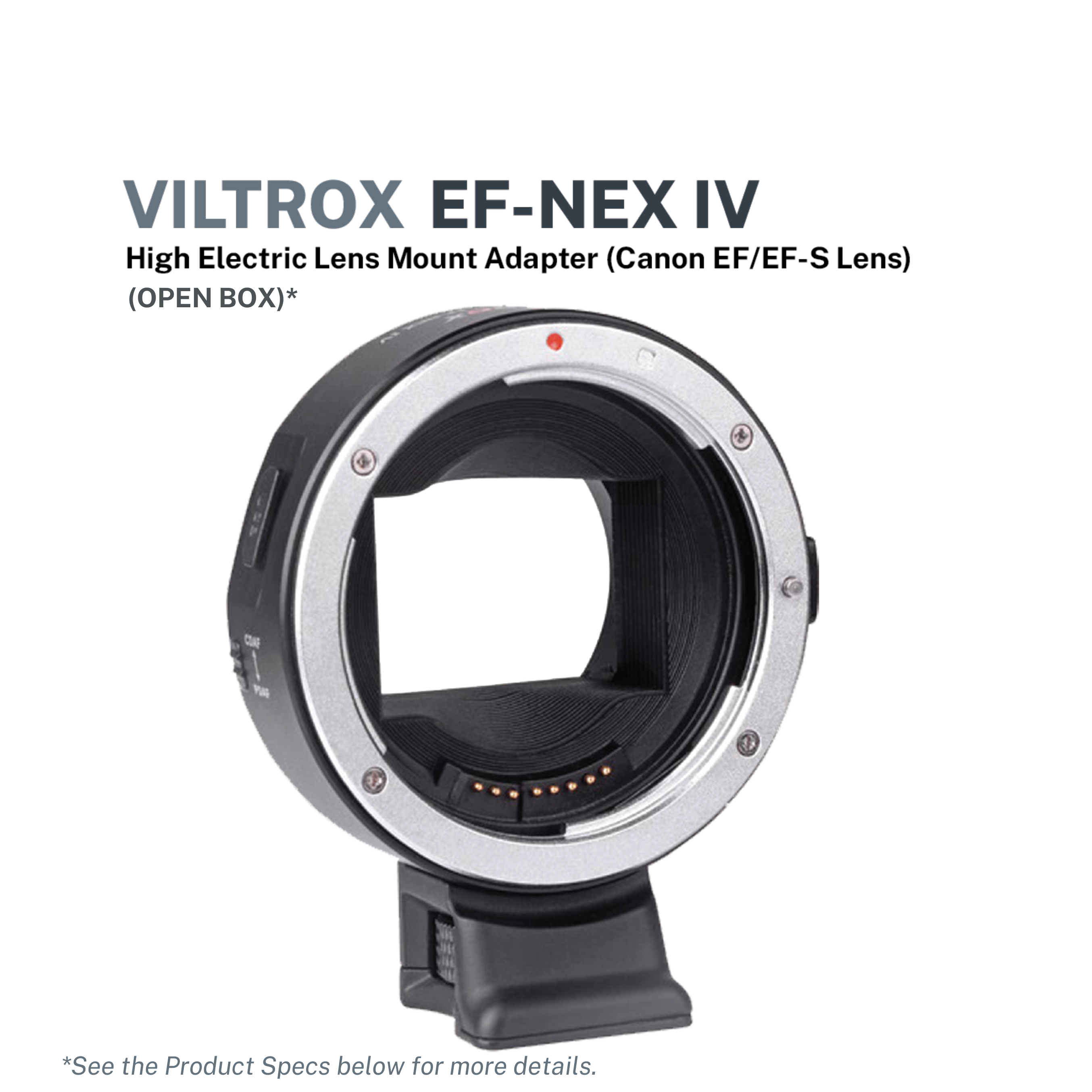 Viltrox Lens Adapter EF-NEX IV (Open Box)