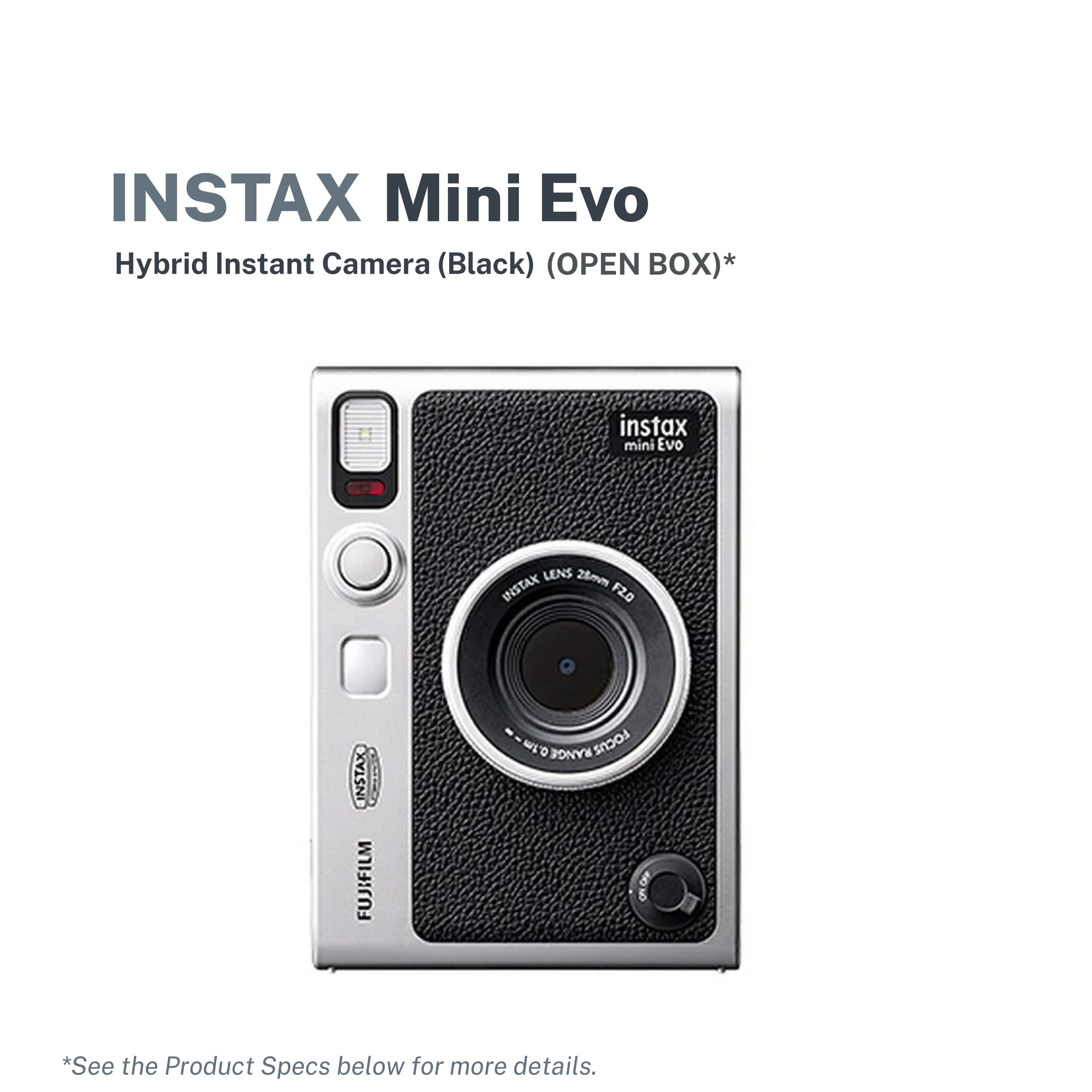 Instax Mini Evo Instant Film Camera (Open Box)
