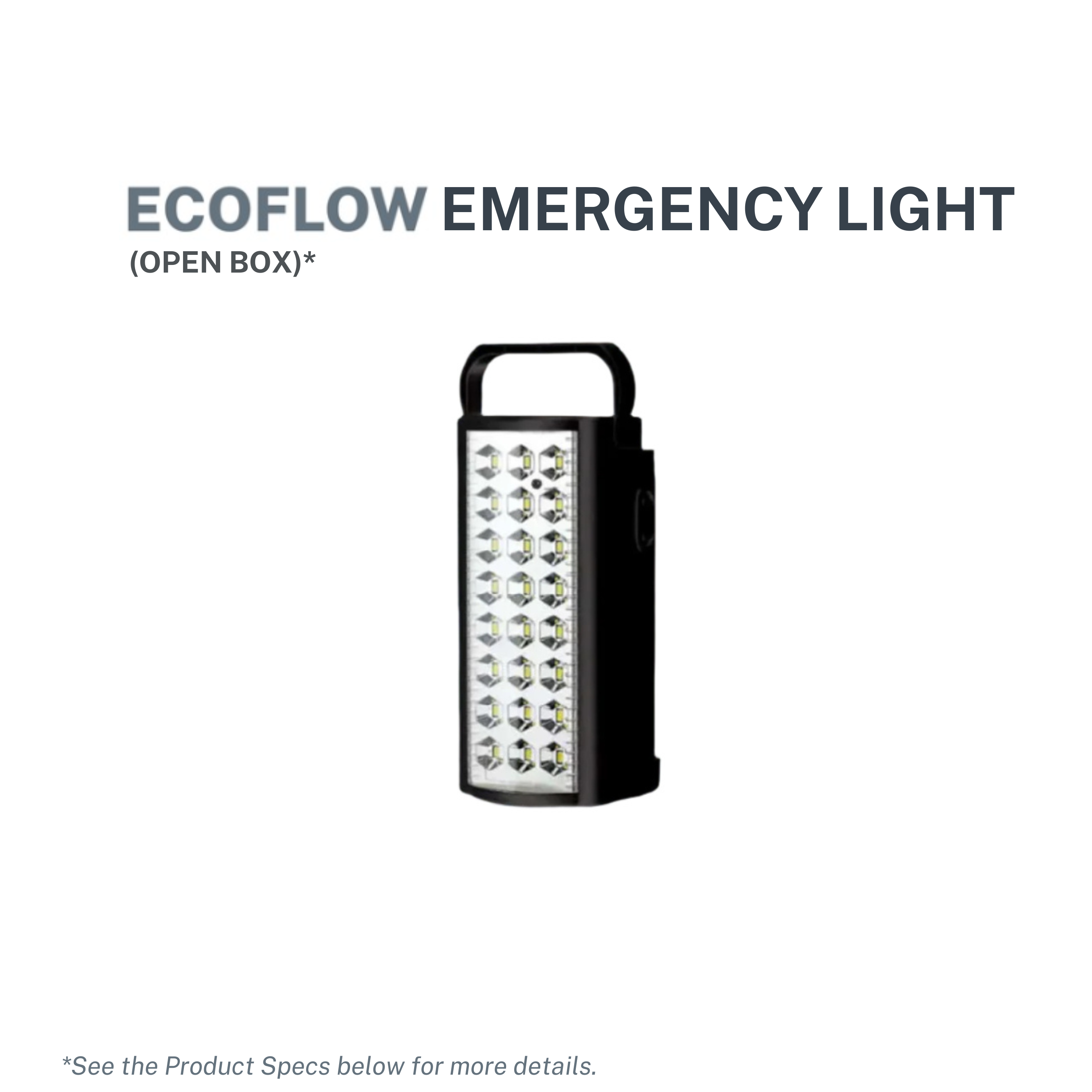 Ecoflow Emergency Light (Open Box)