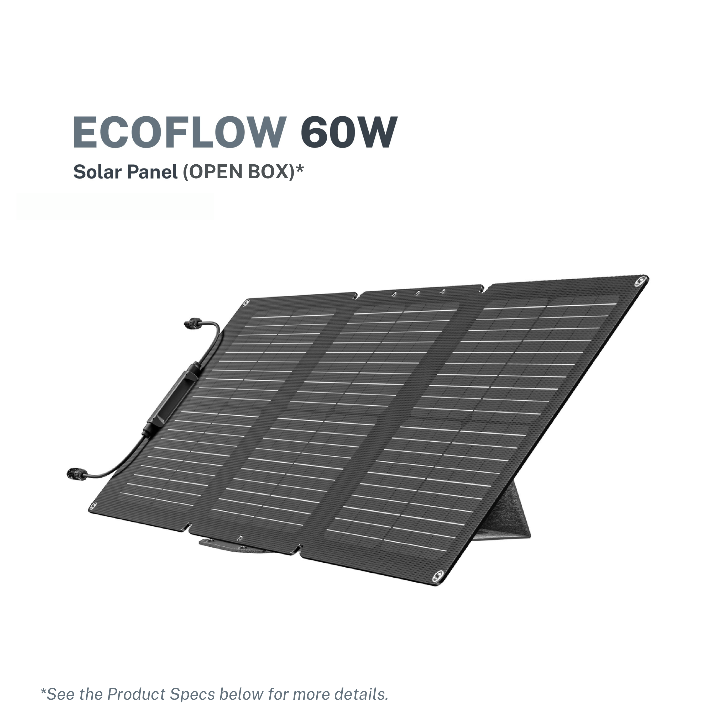 EcoFlow Portable Solar Panel (Open Box)