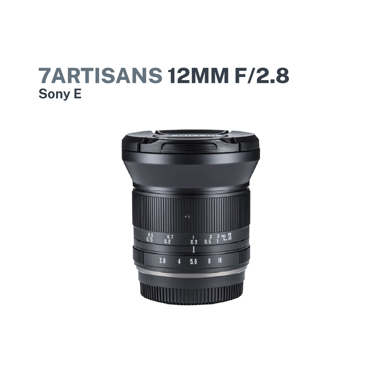 7Artisans 12mm F2.8 APS-C Fixed Ultra Wide Angle Lens