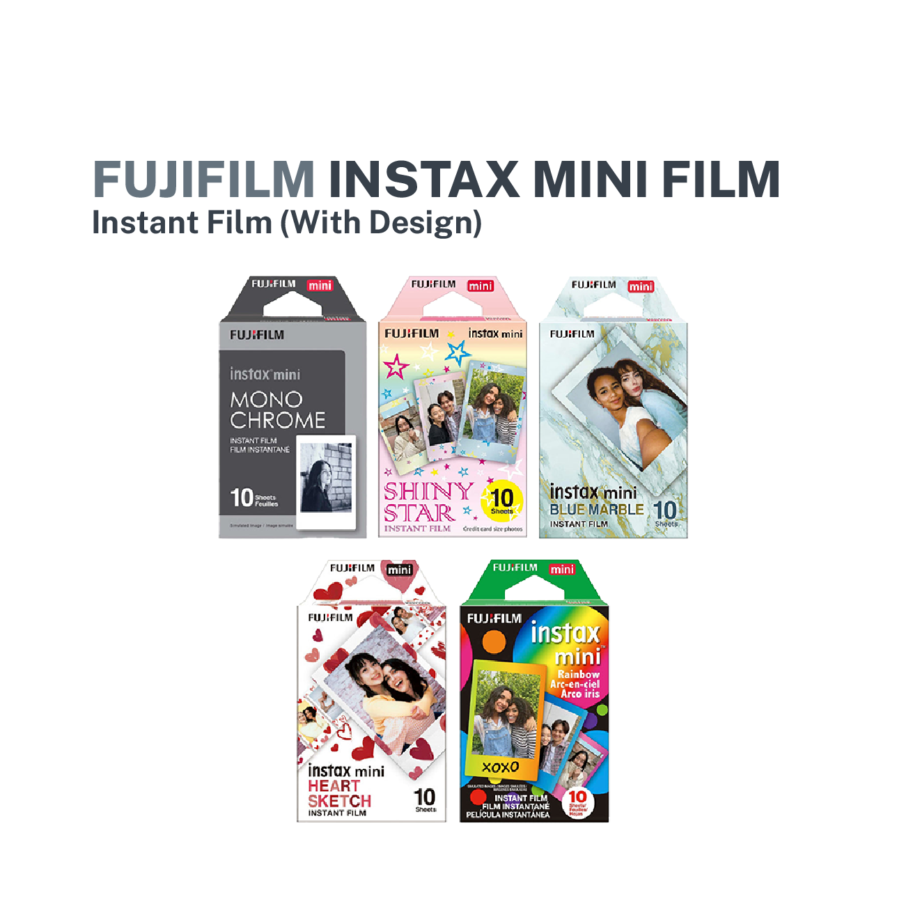 Instax Mini Film (With Design)