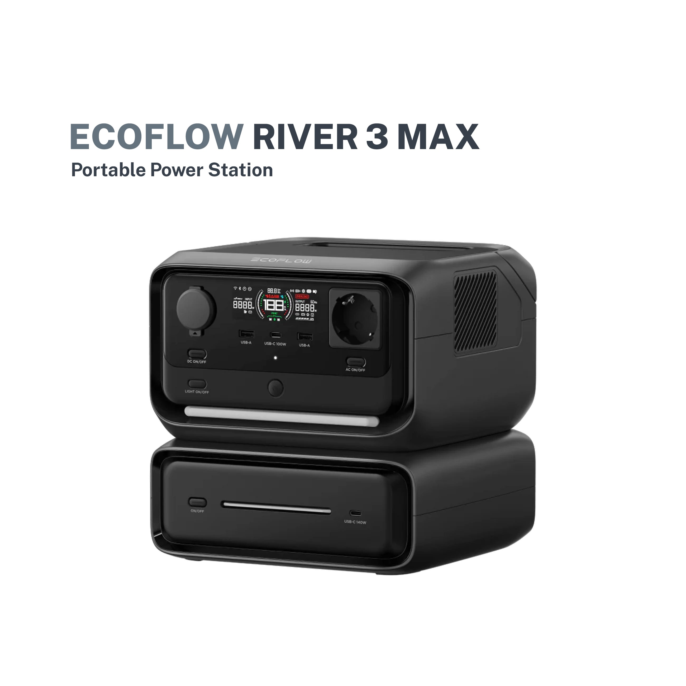 EcoFlow River 3 Max Portable Power Station