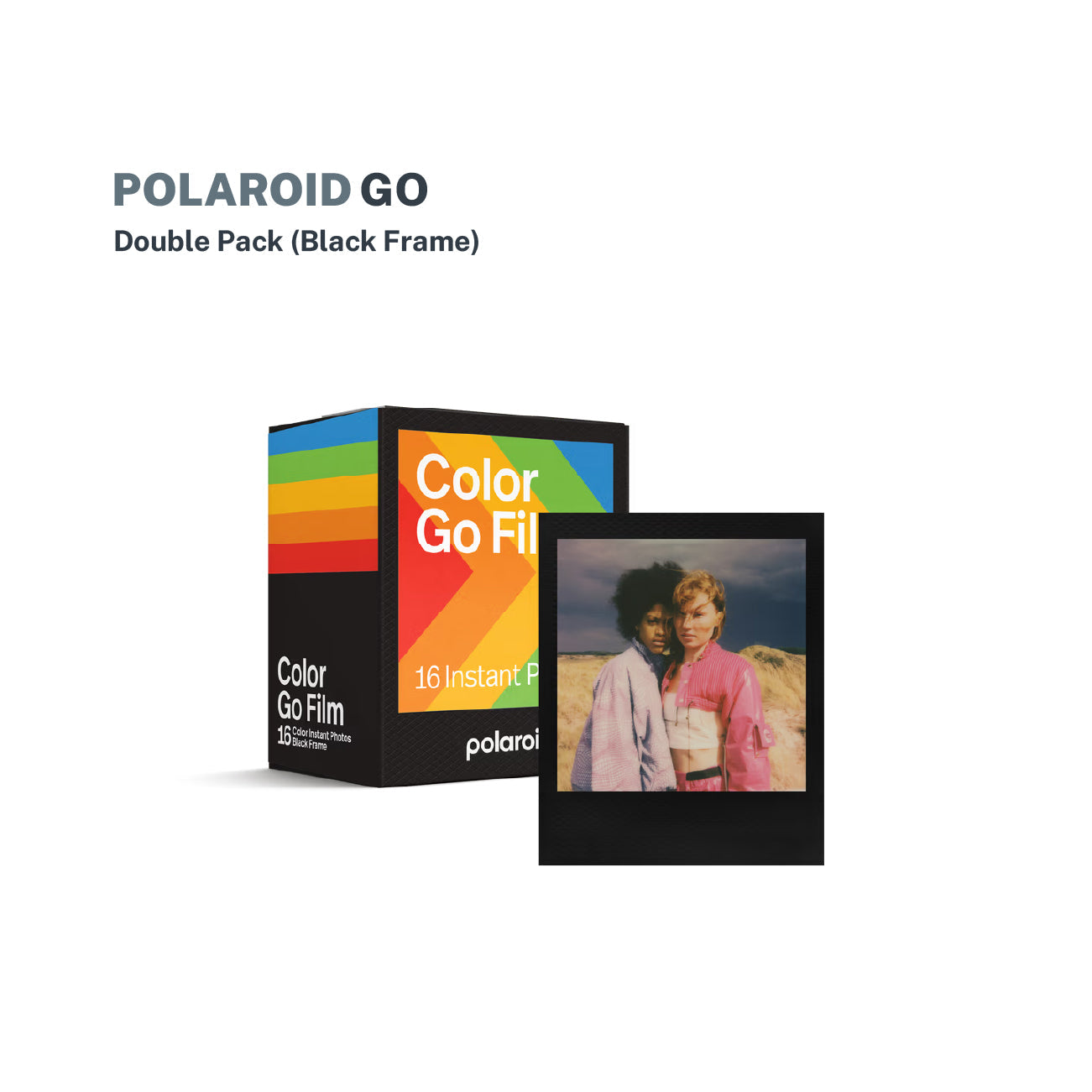 Polaroid Go Double Pack Film (Black Frame)