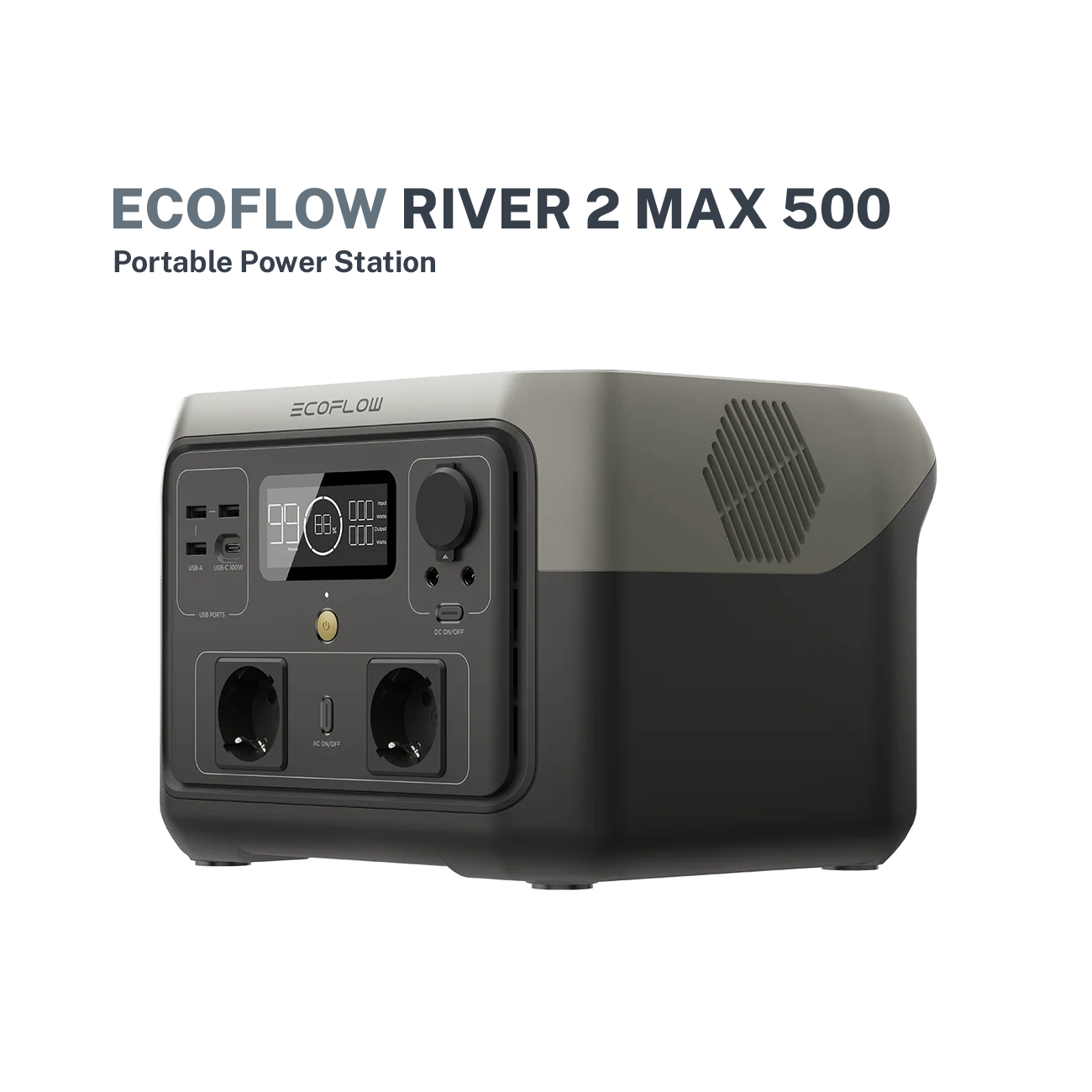 EcoFlow RIVER 2 Max 500 Portable Power Station