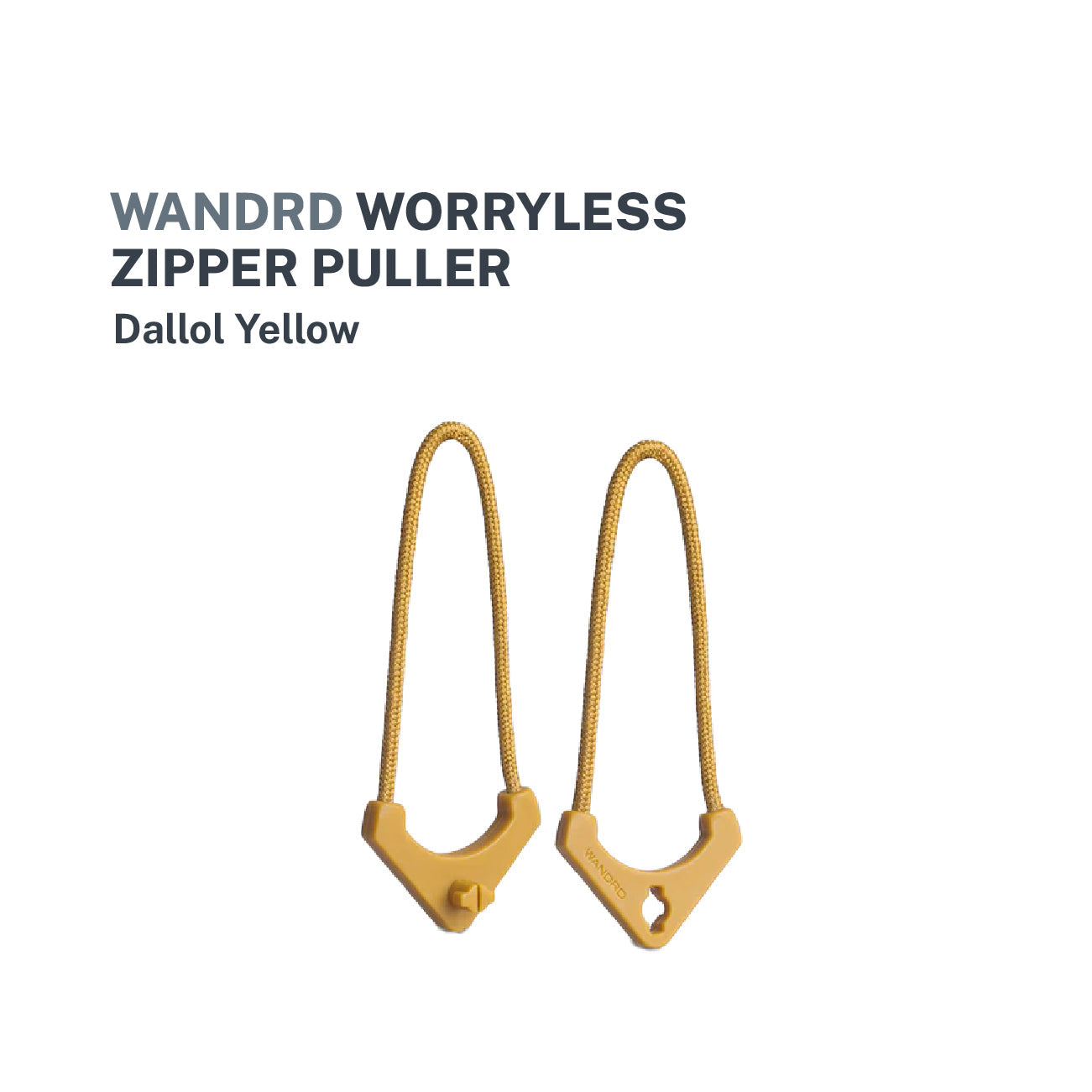 WANDRD WORRYLESS Zipper Puller Camera Bag Accessories