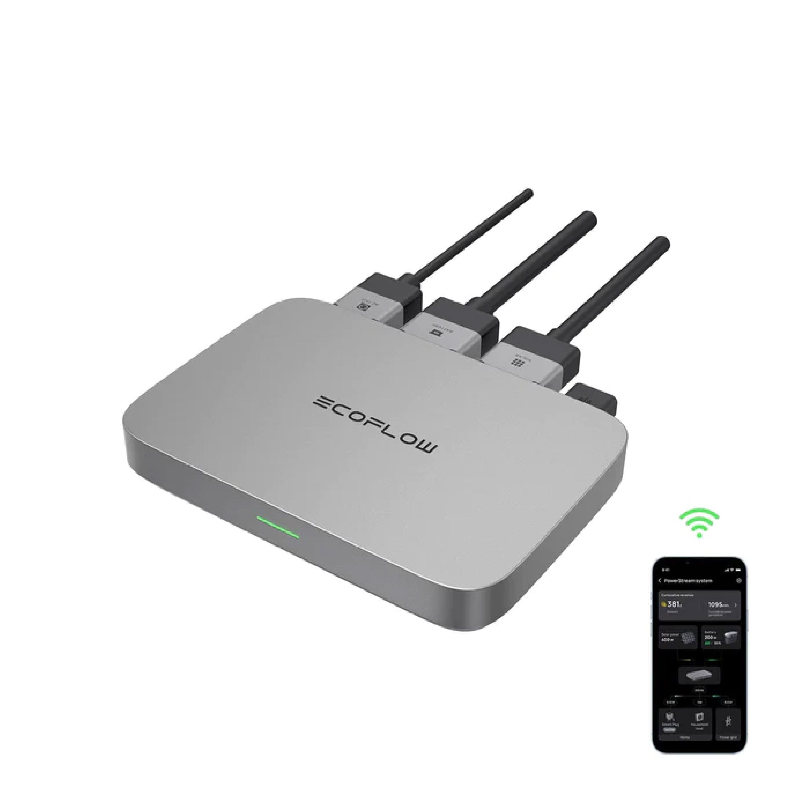 EcoFlow PowerStream + Extended Cable + EcoFlow Smart Plug
