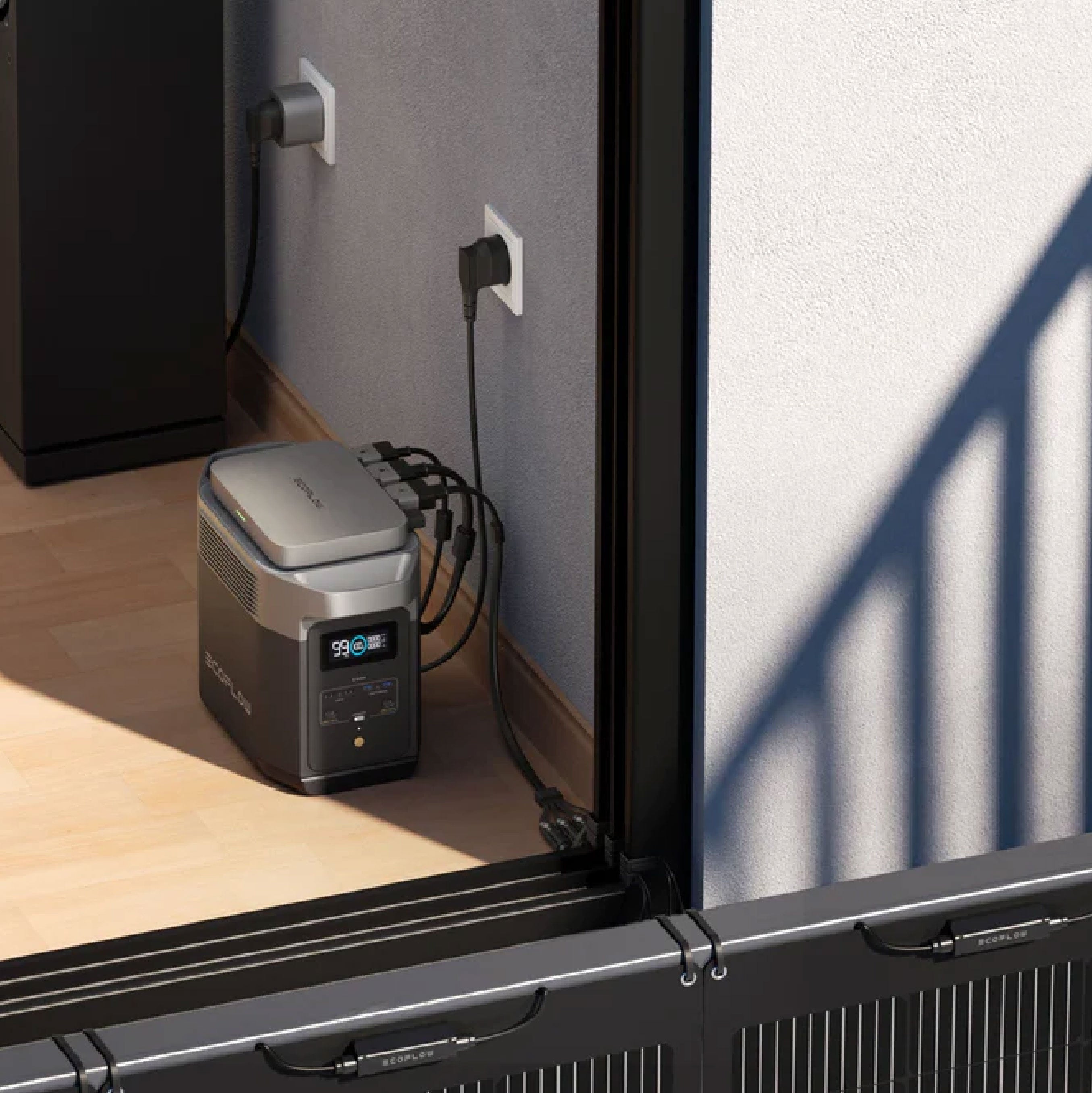 EcoFlow PowerStream + Extended Cable + EcoFlow Smart Plug