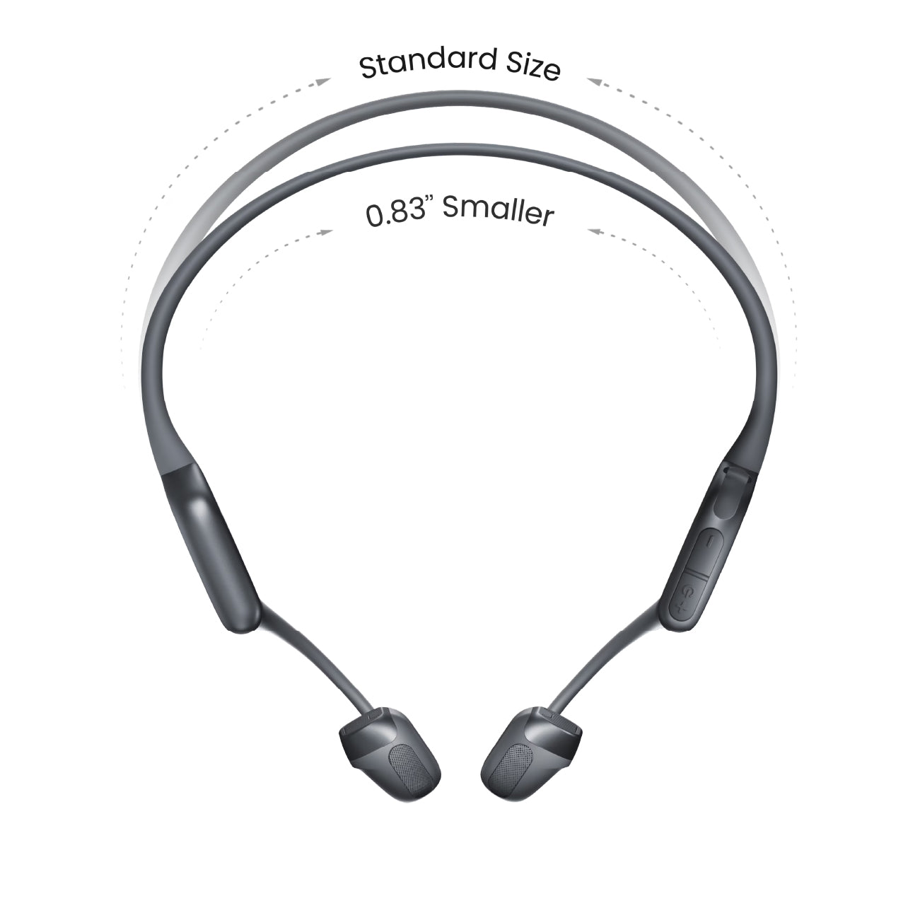 Shokz OpenRun Pro 2 Mini with DualPitch Hybrid Bone and Air Conduction